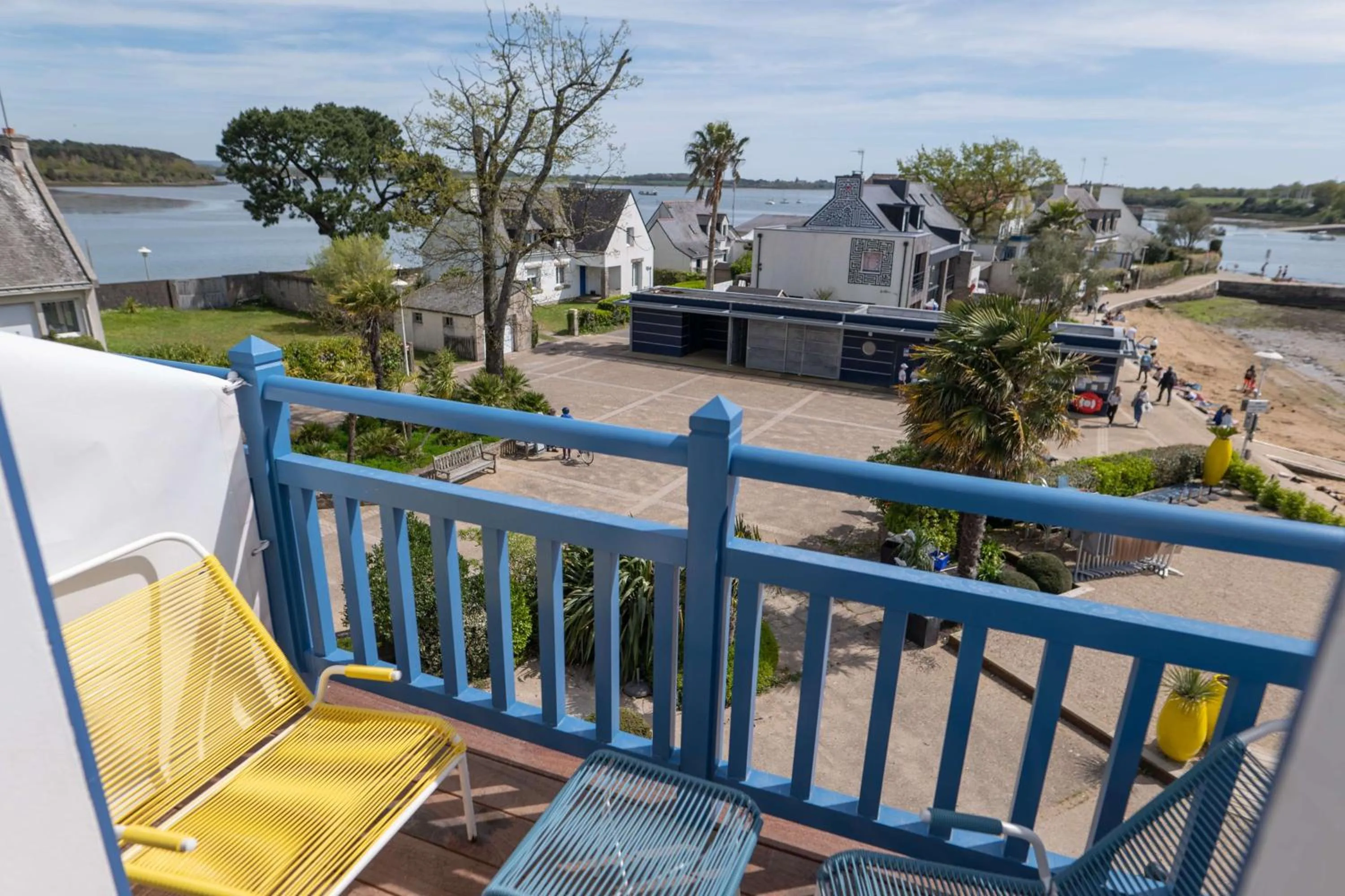 View (from property/room) in Best Western Plus Le Roof Vannes Bord de Mer