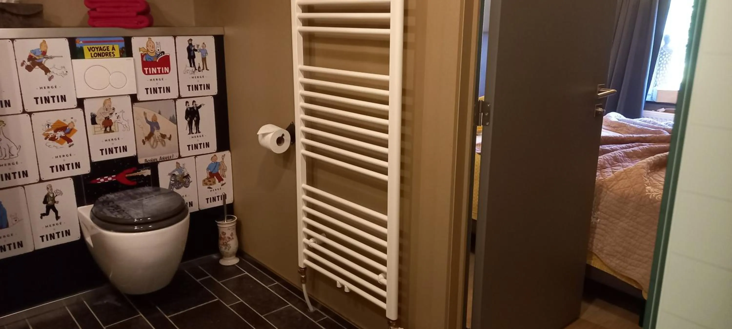 Bed in Le Relais de Chassepierre