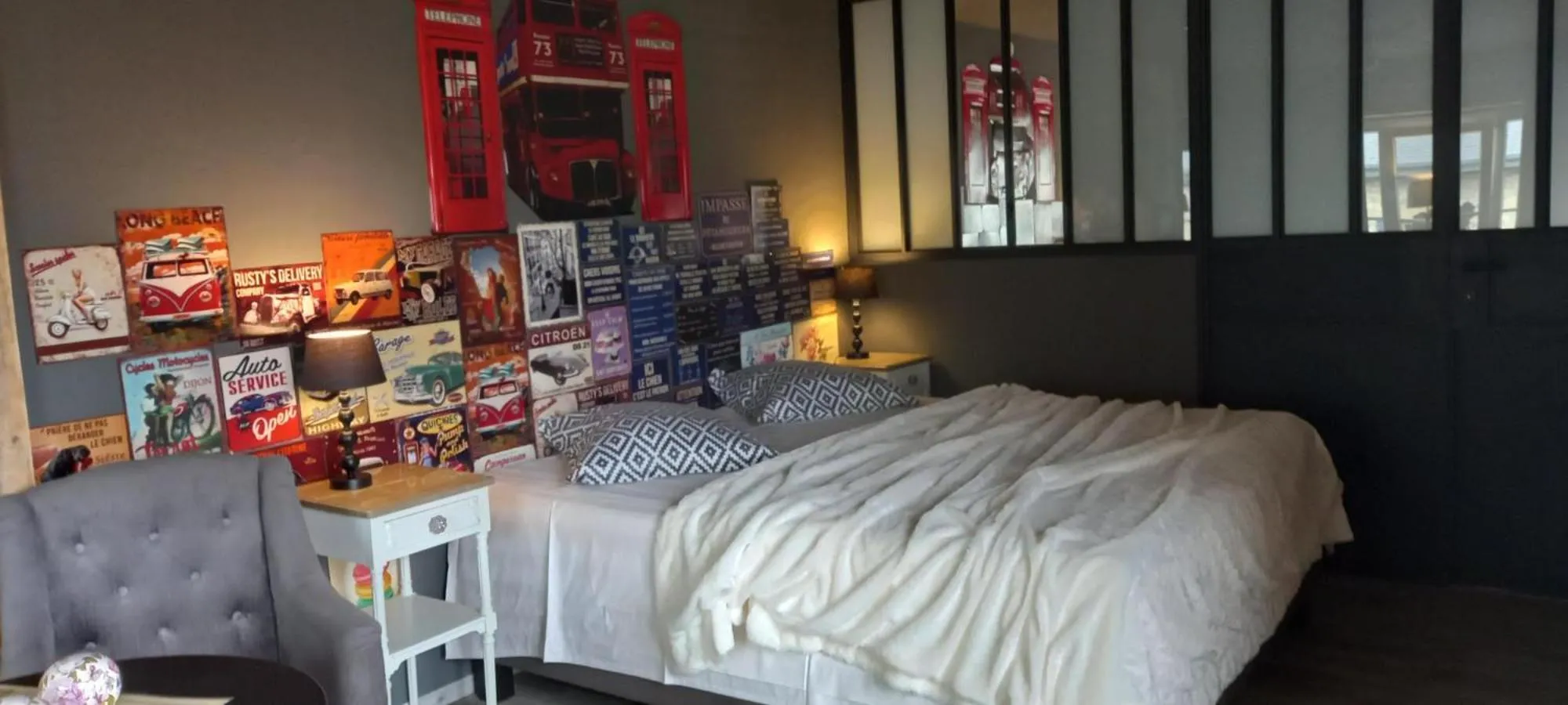 Bed in Le Relais de Chassepierre