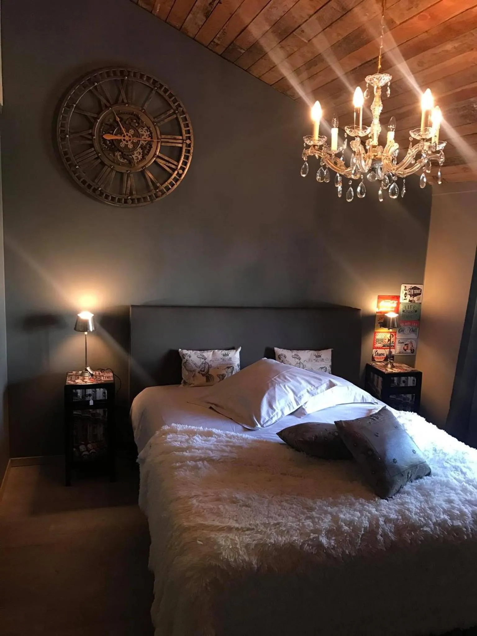 Bed in Le Relais de Chassepierre