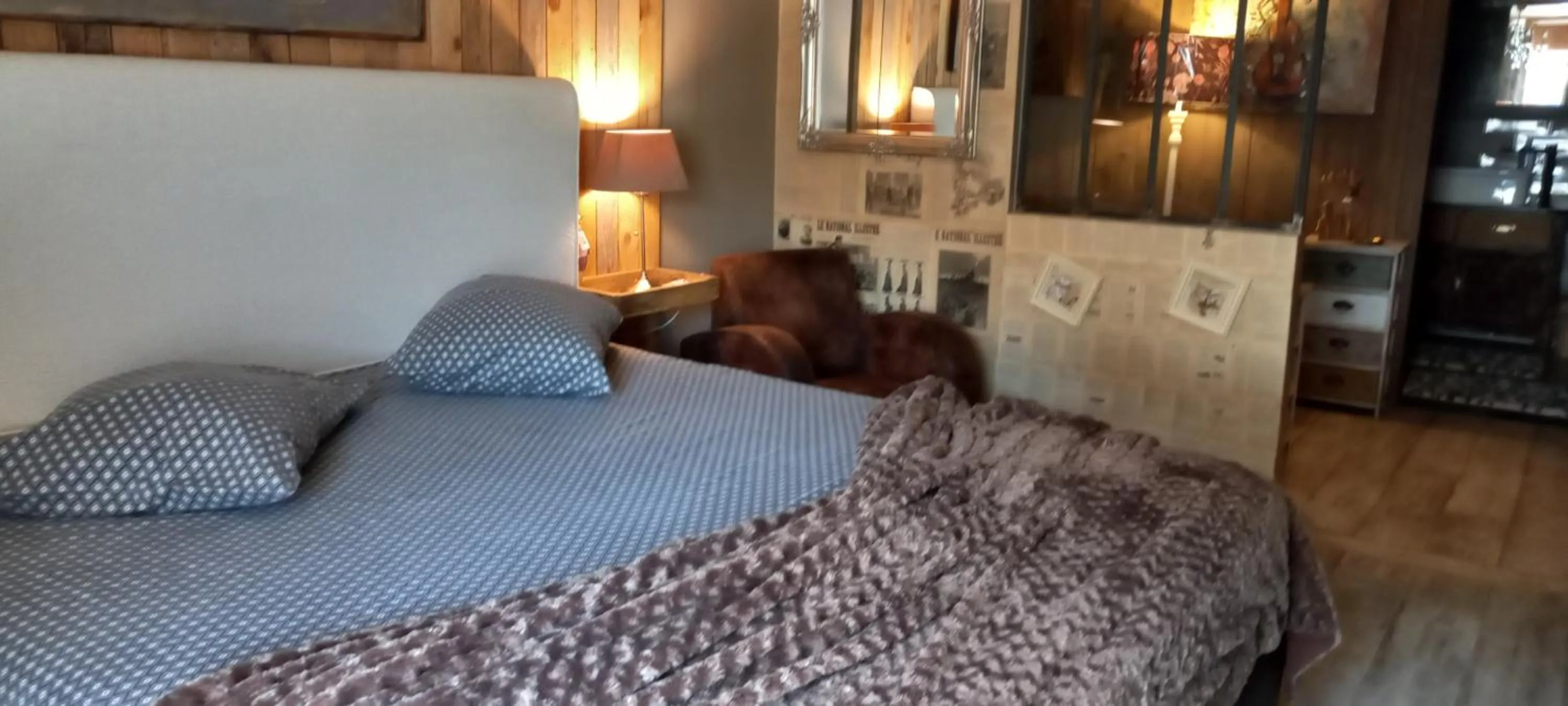 Bed in Le Relais de Chassepierre