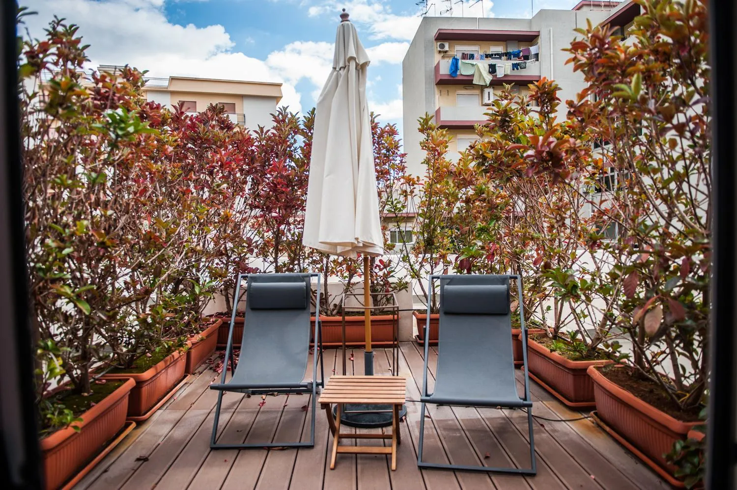 Balcony/Terrace in Giardini Mon Plaisir