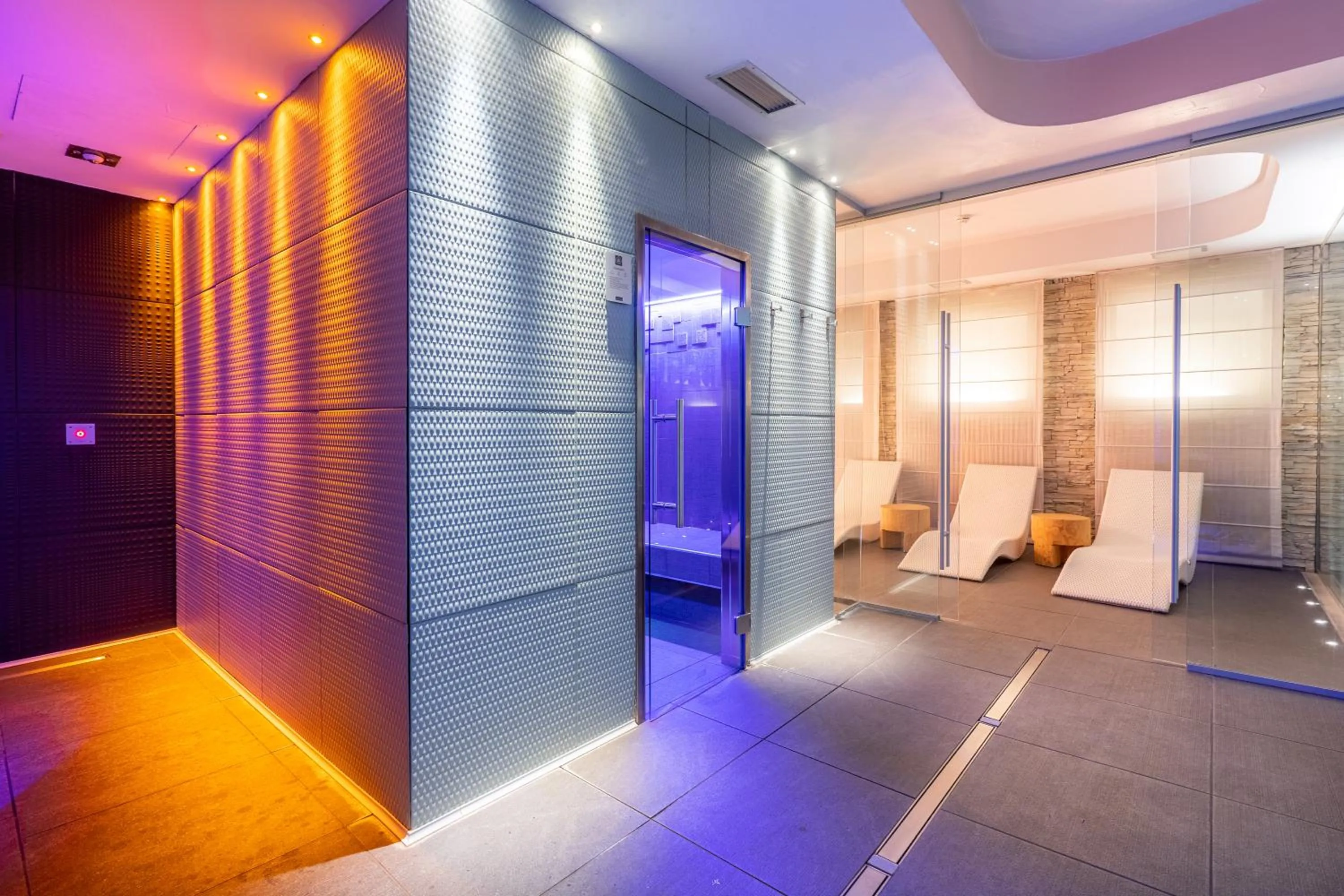 Sauna in Hotel Chalet Del Brenta