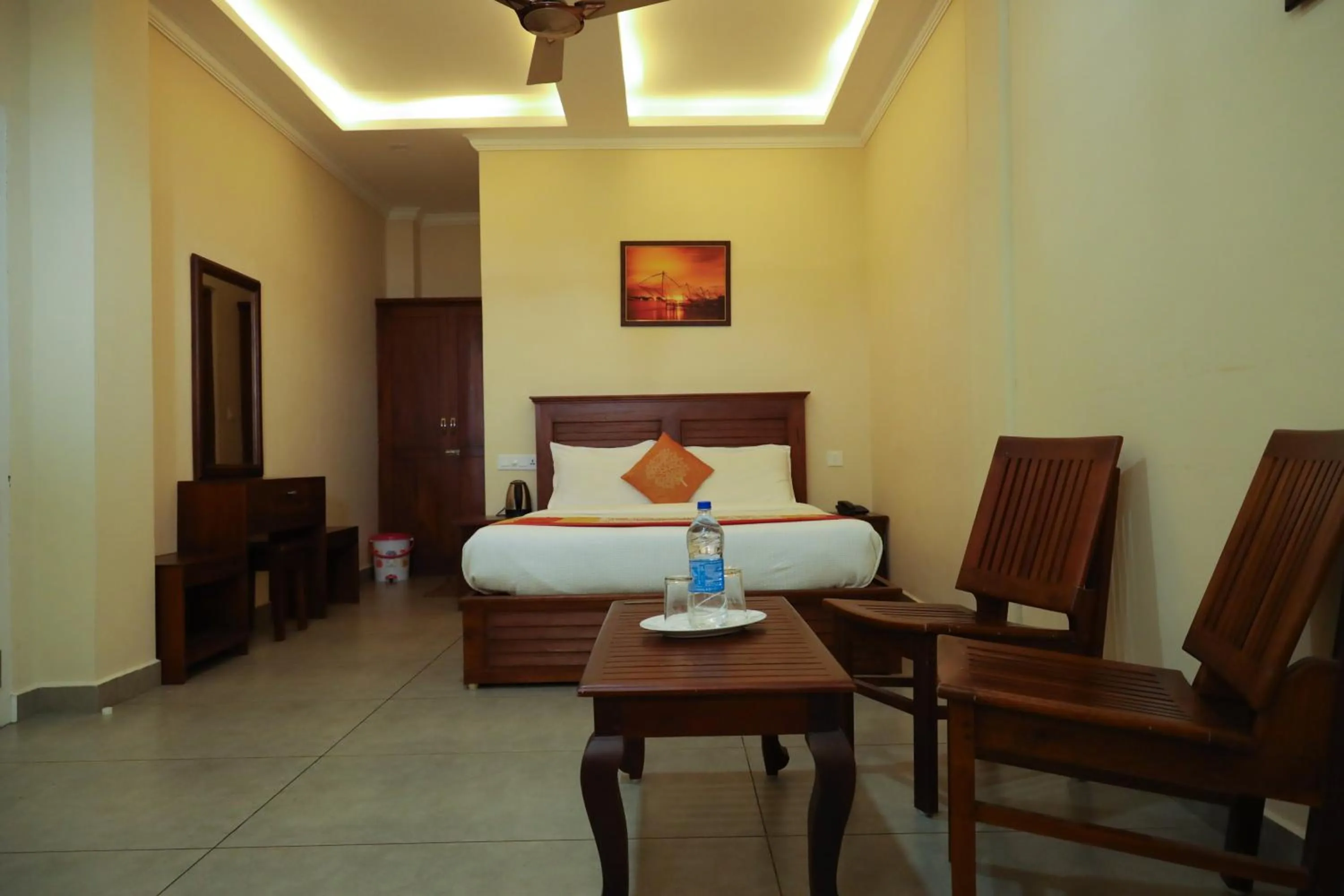 Bed in Lakezone Holiday Resort