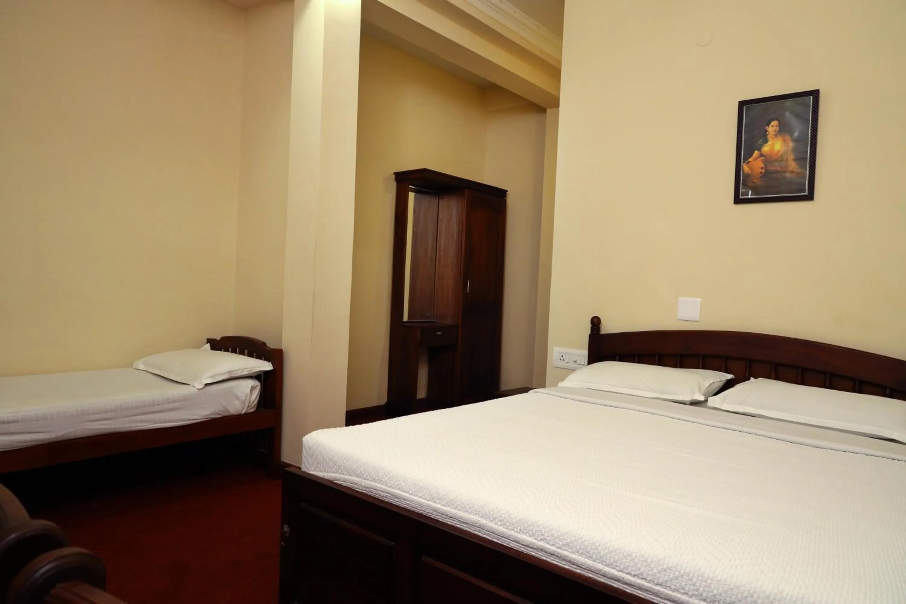 Bed in Lakezone Holiday Resort