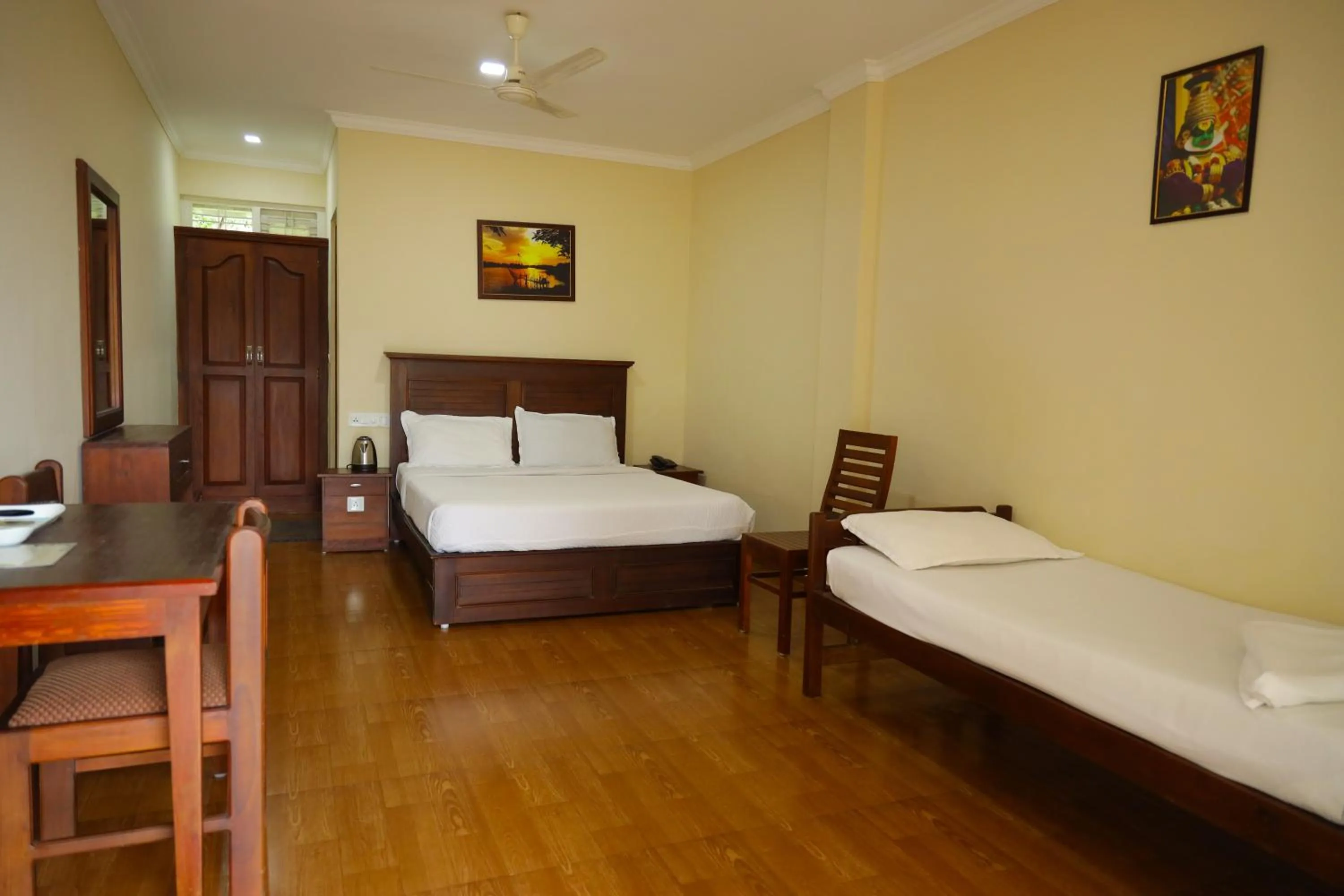 Bed in Lakezone Holiday Resort