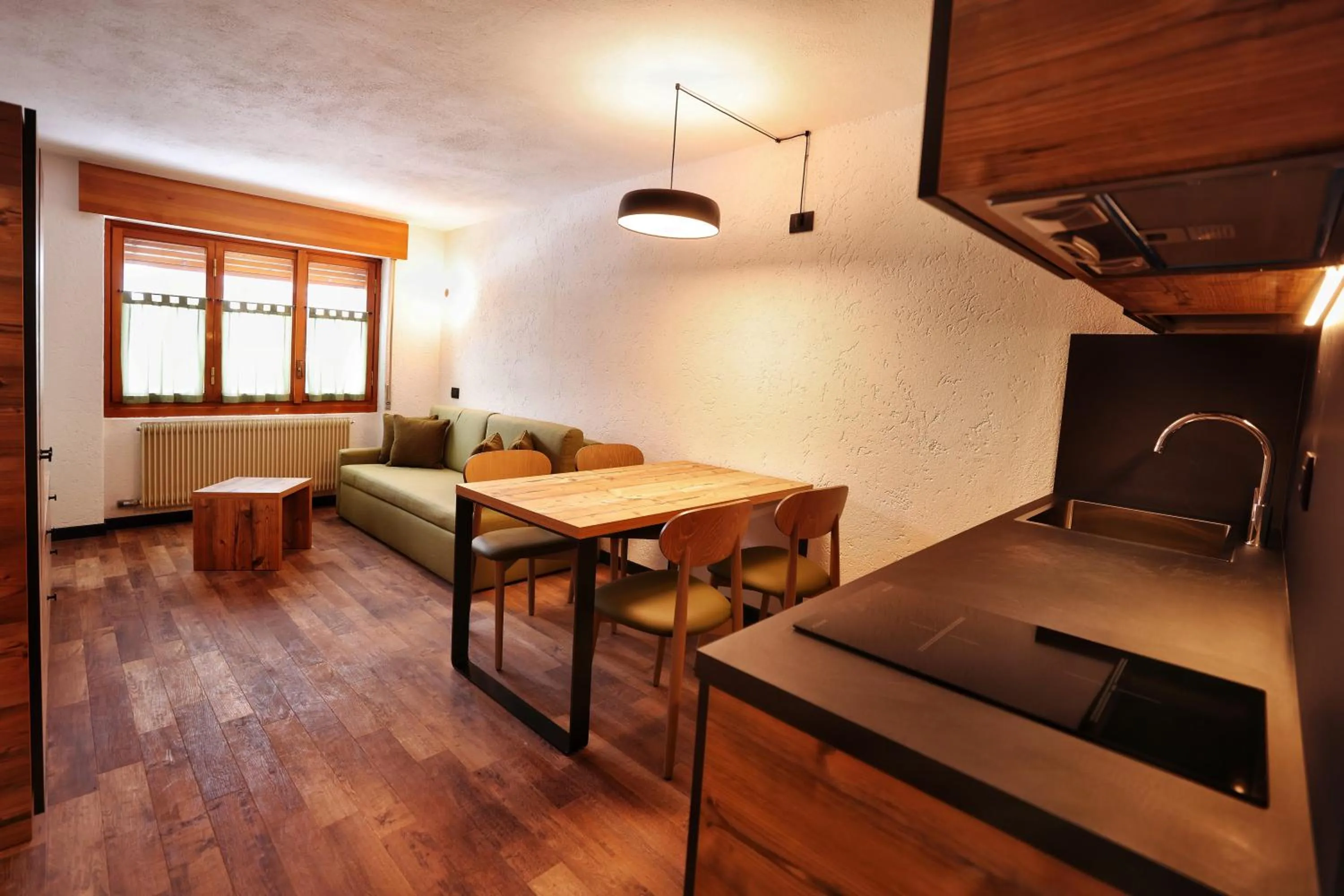 Kitchen or kitchenette in TH La Thuile - Planibel Residence