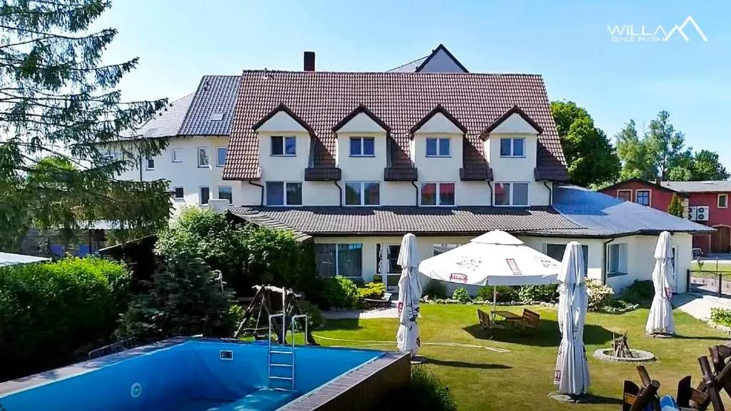 Property building in Willa Białe Piaski Pokoje i Noclegi Białogóra