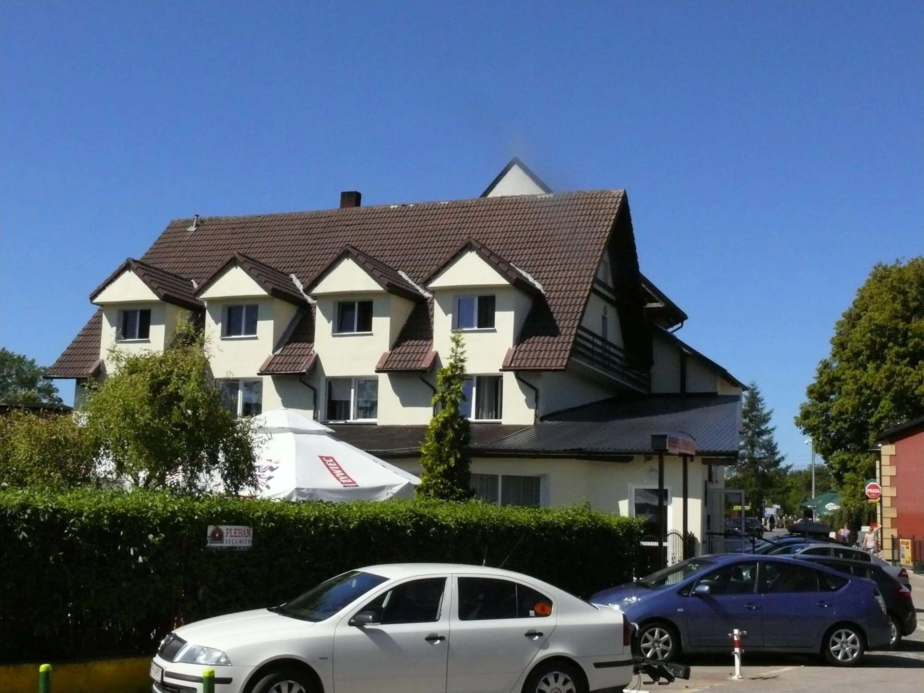 Property building in Willa Białe Piaski Pokoje i Noclegi Białogóra