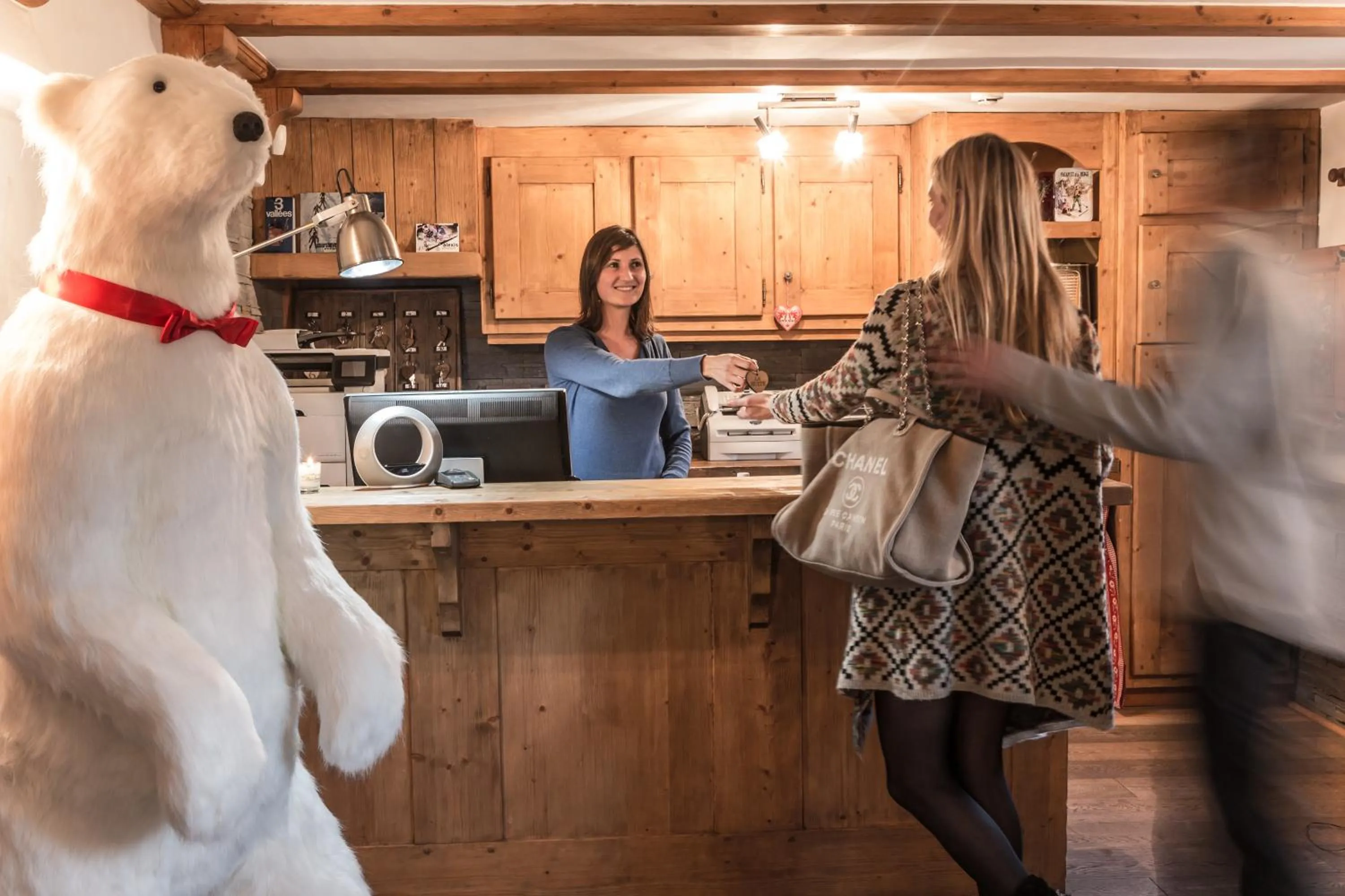 Lobby or reception in Les Monts Charvin