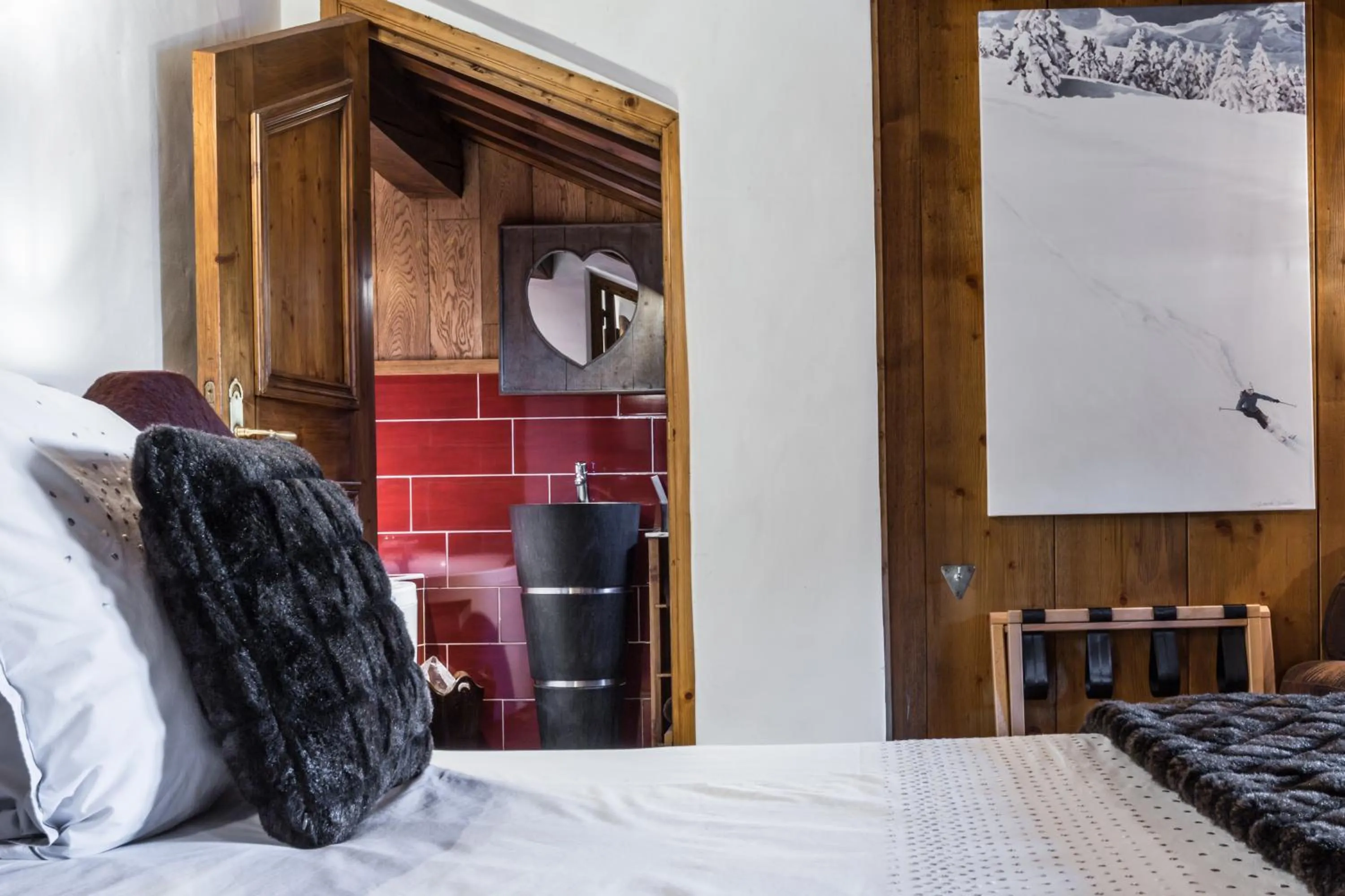 Bed in Les Monts Charvin