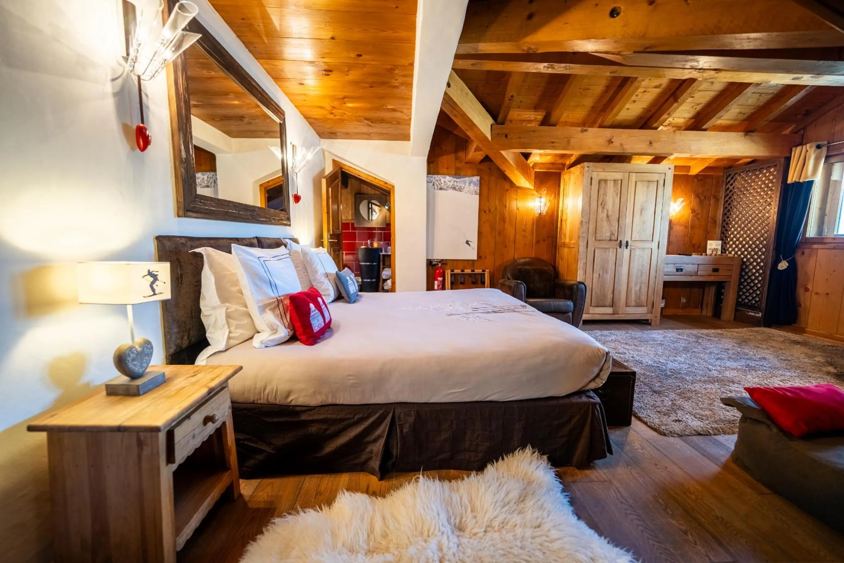 Bed in Les Monts Charvin