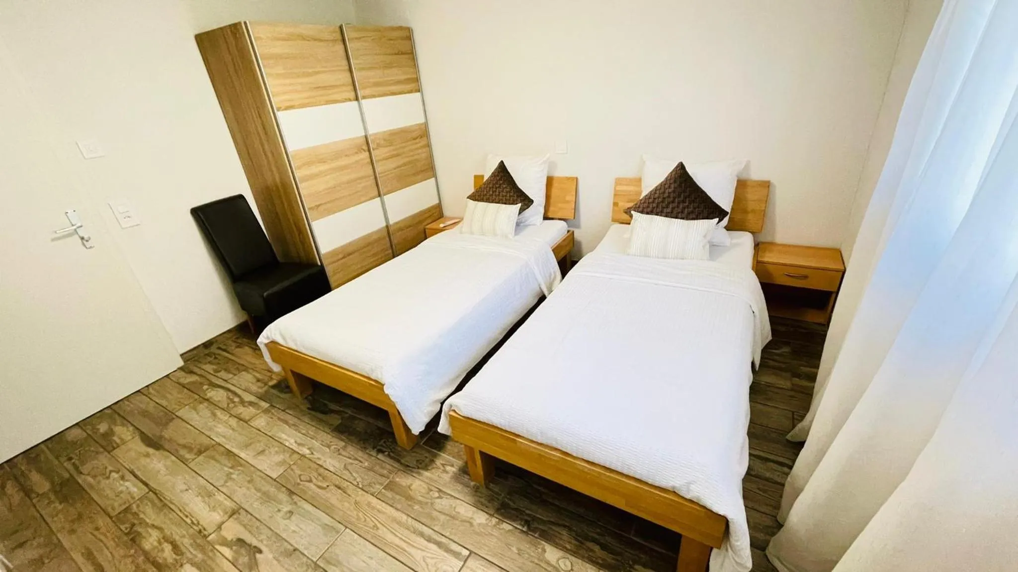 Bed in Swiss Chalet Holidays Ringgenberg