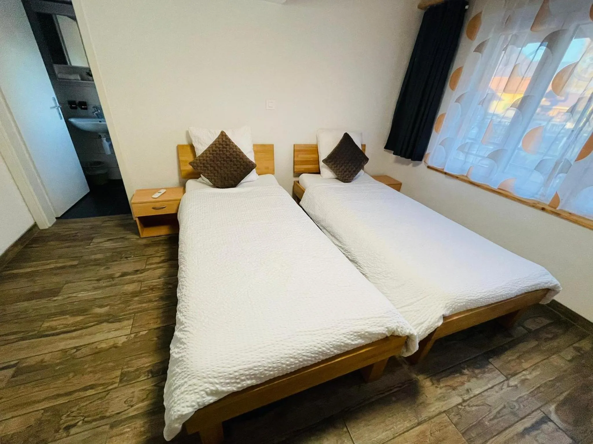 Bed in Swiss Chalet Holidays Ringgenberg