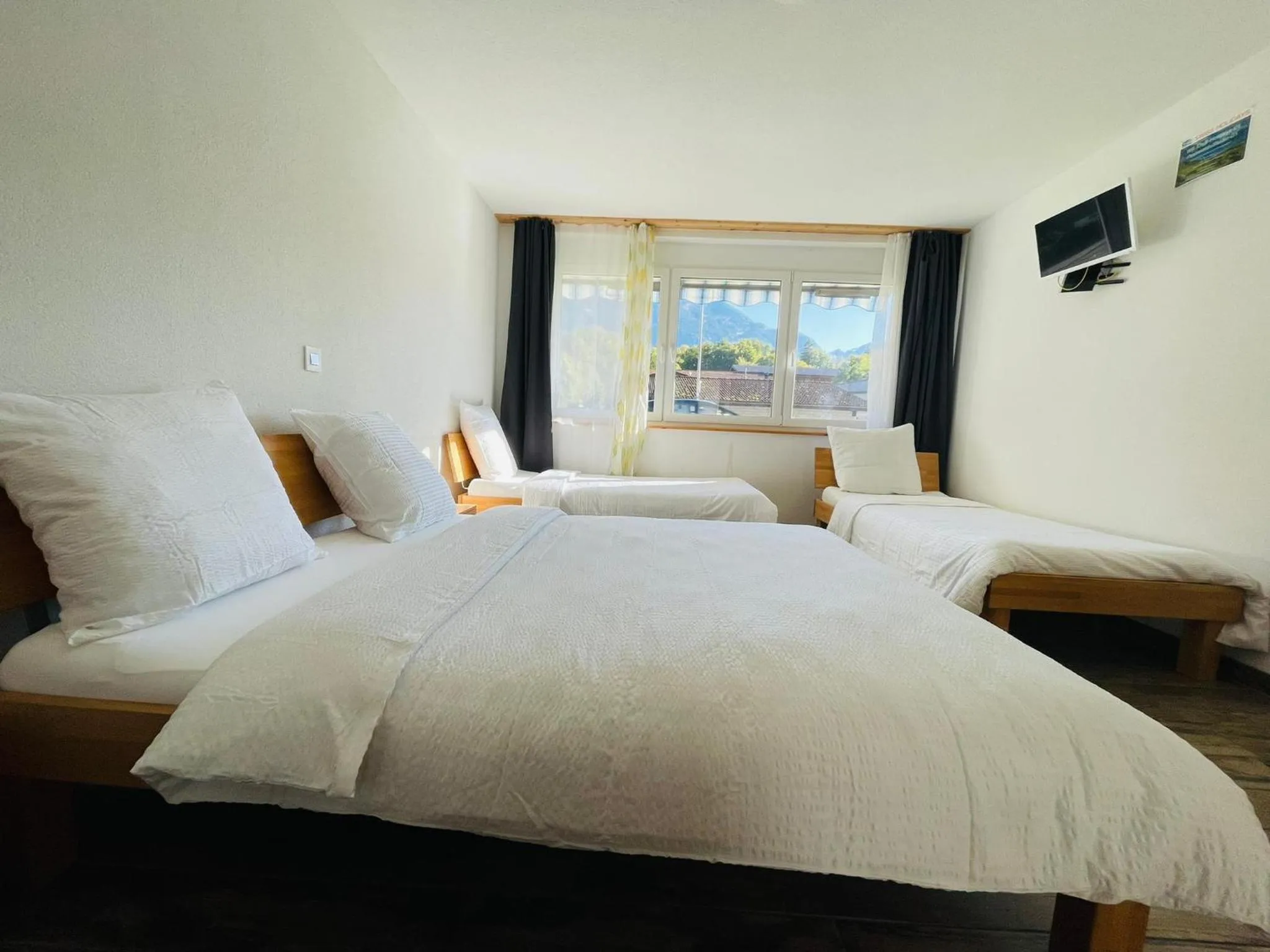 Bed in Swiss Chalet Holidays Ringgenberg