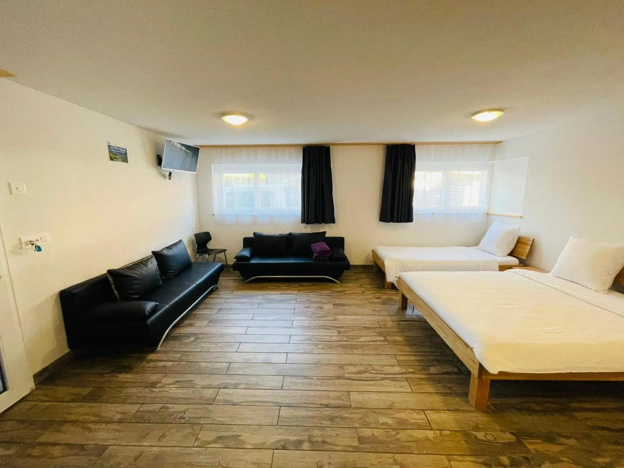 Bed in Swiss Chalet Holidays Ringgenberg