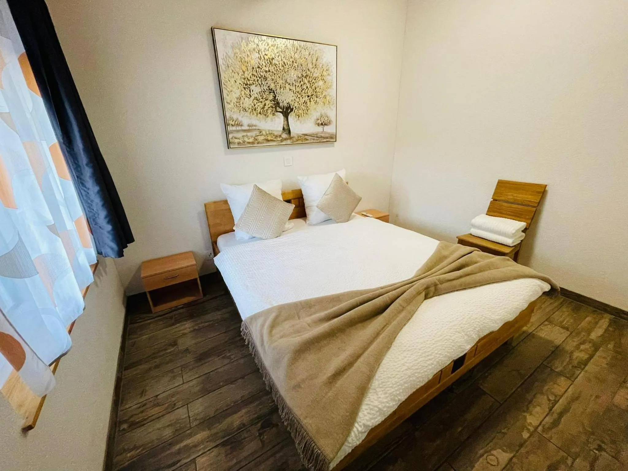 Bed in Swiss Chalet Holidays Ringgenberg