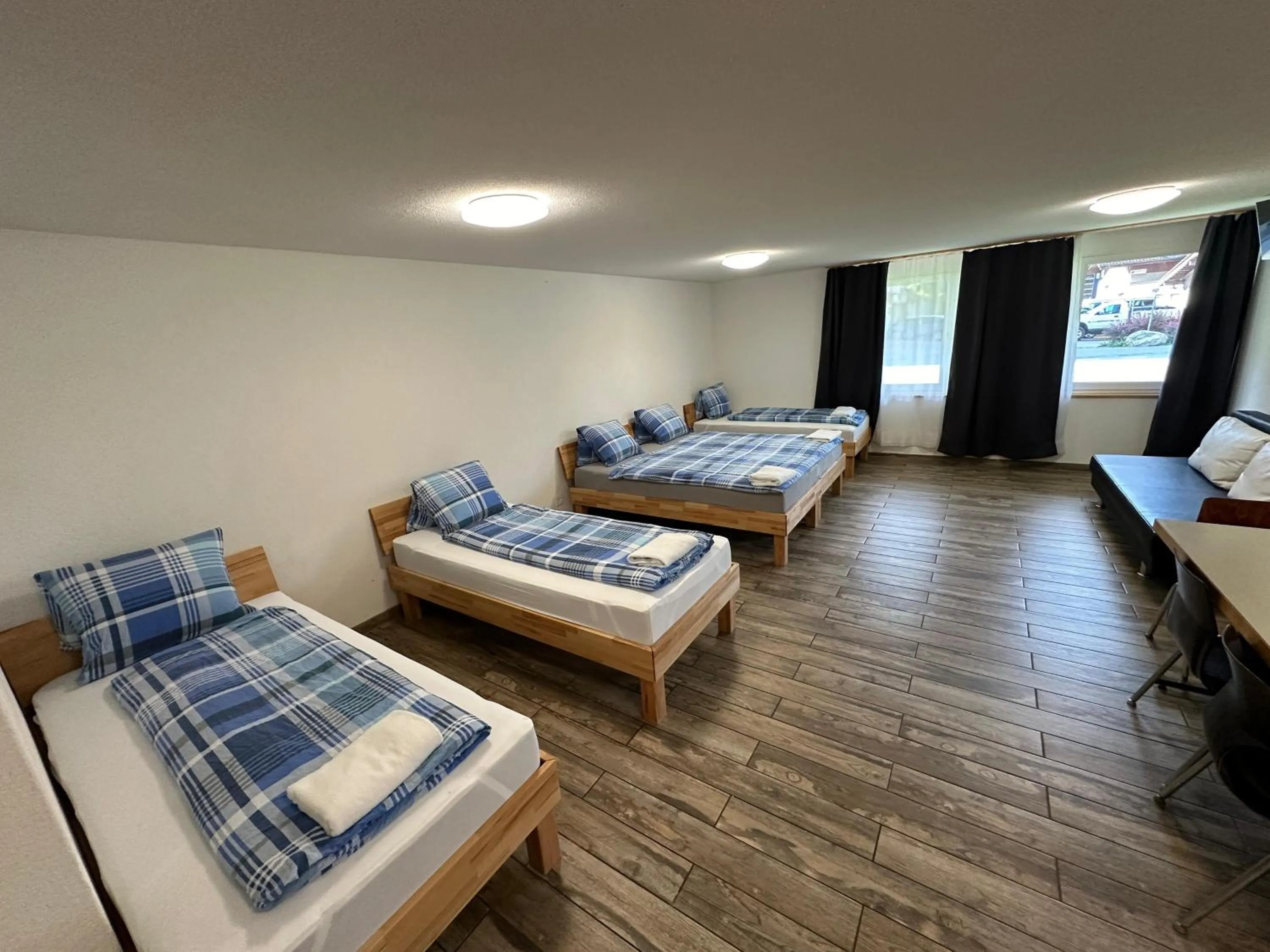 Bed in Swiss Chalet Holidays Ringgenberg