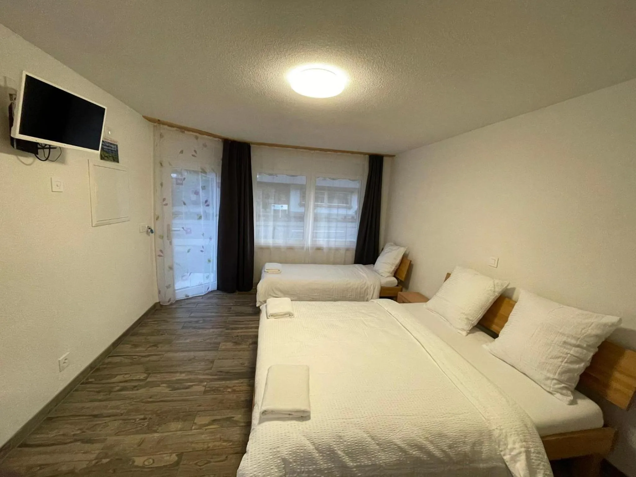 Bed in Swiss Chalet Holidays Ringgenberg