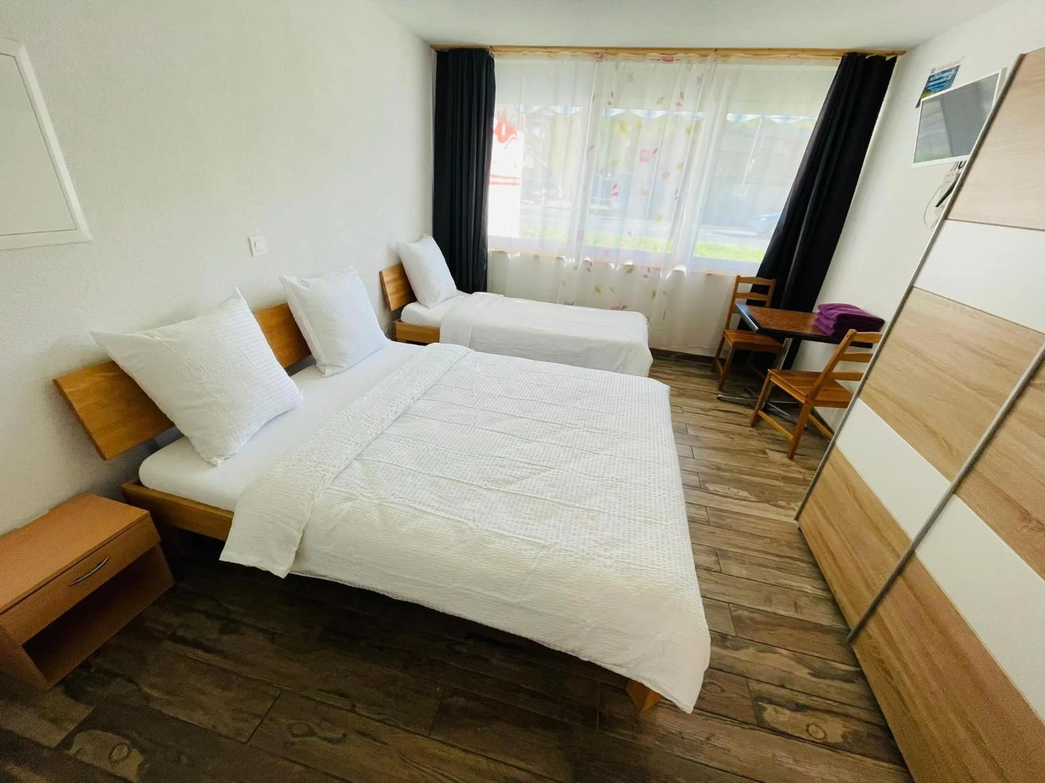 Bed in Swiss Chalet Holidays Ringgenberg