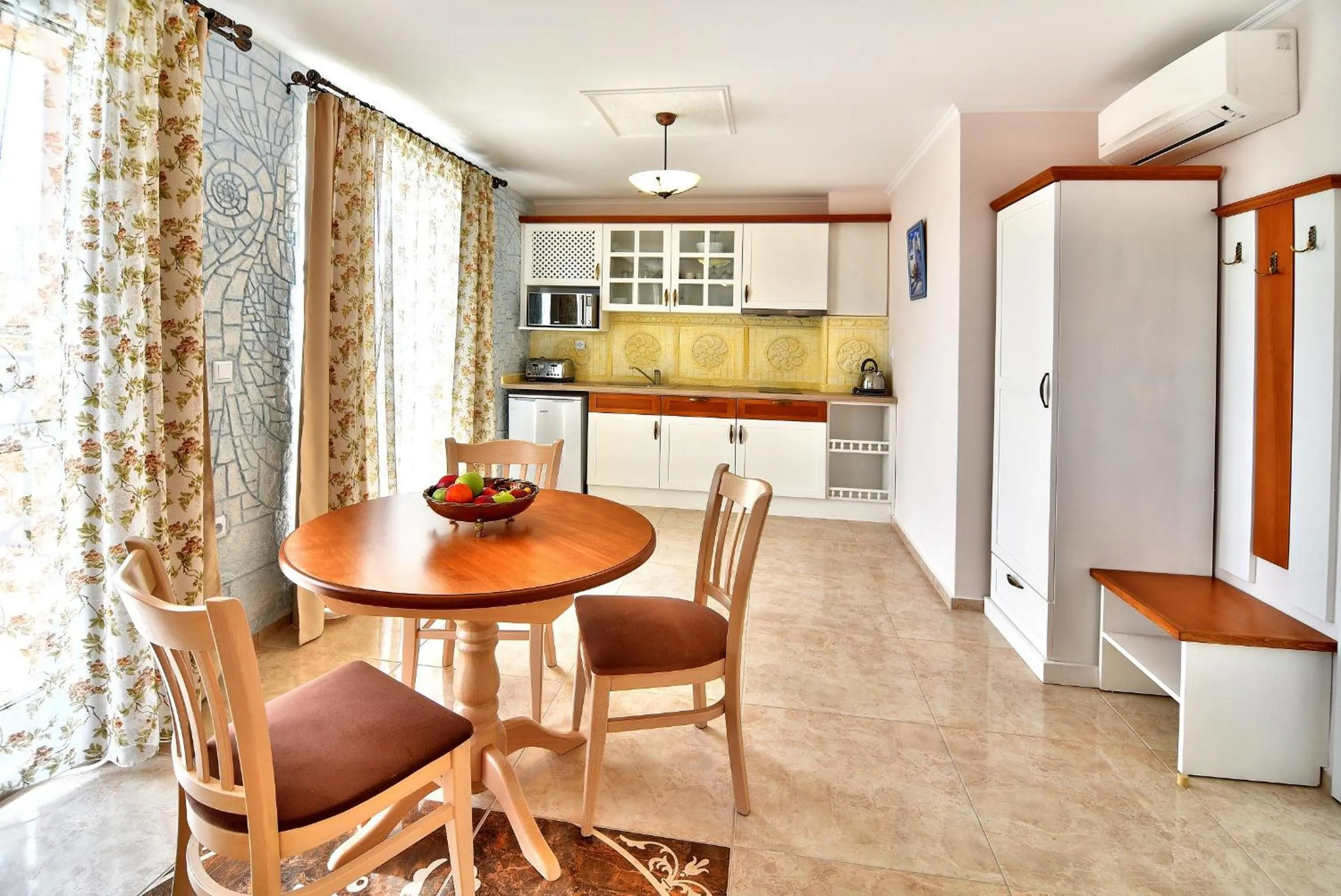 Kitchen or kitchenette in Sirena Palace Family Hotel