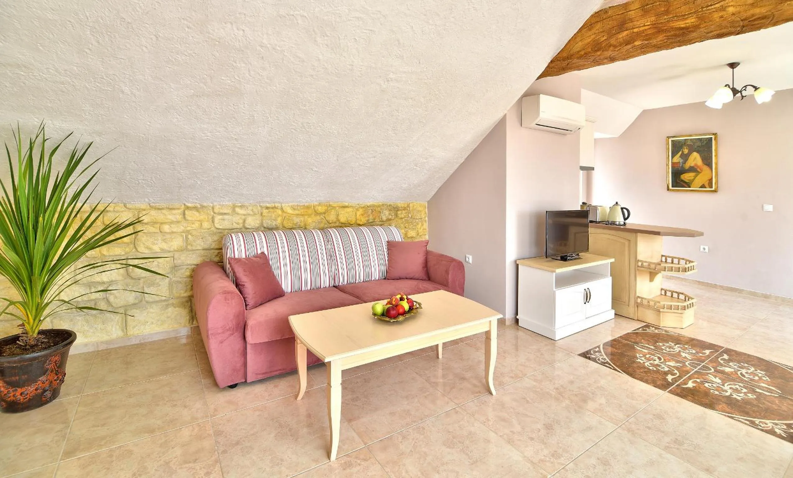 Living room in Sirena Palace Family Hotel