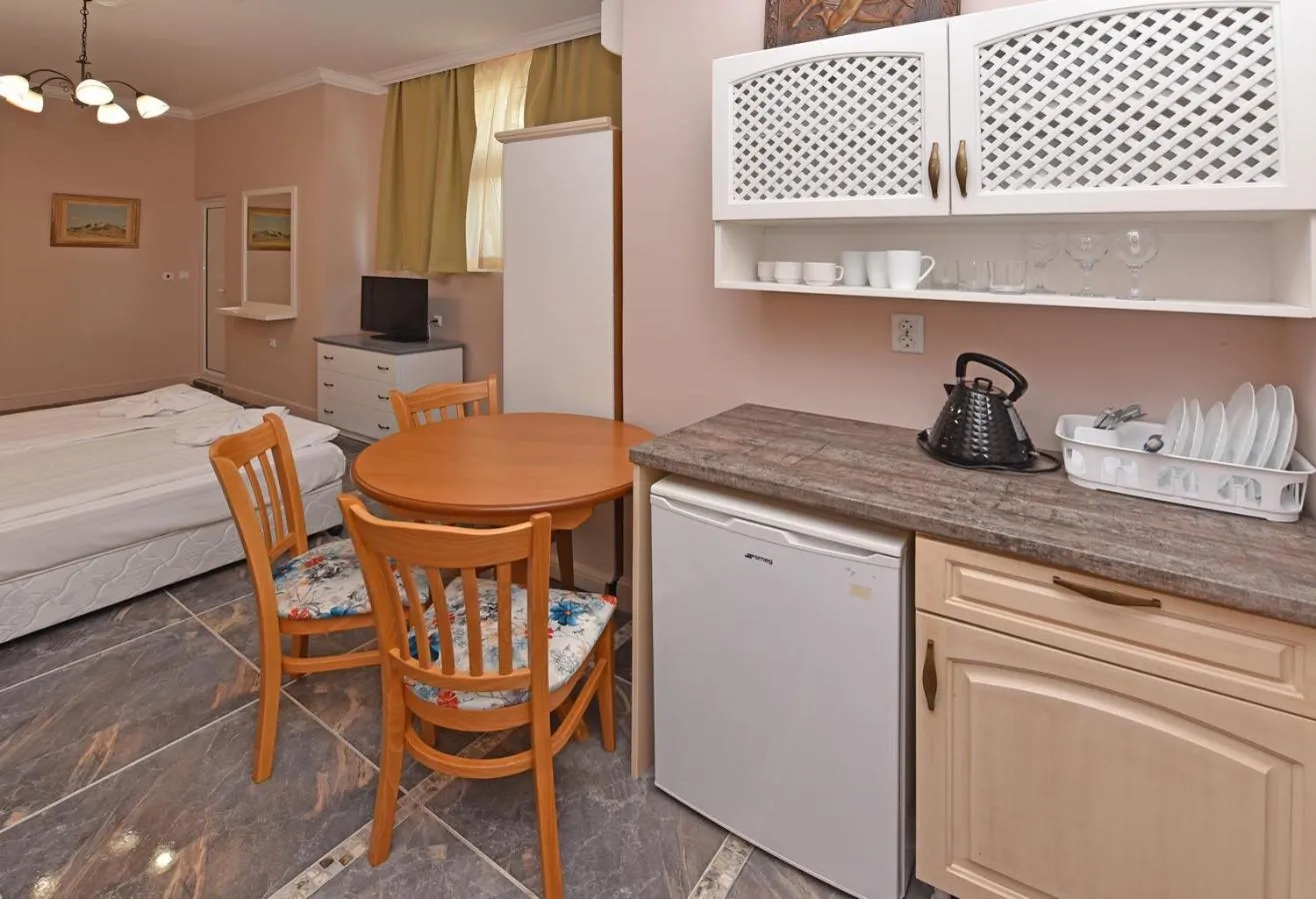 Bed in Sirena Palace Family Hotel