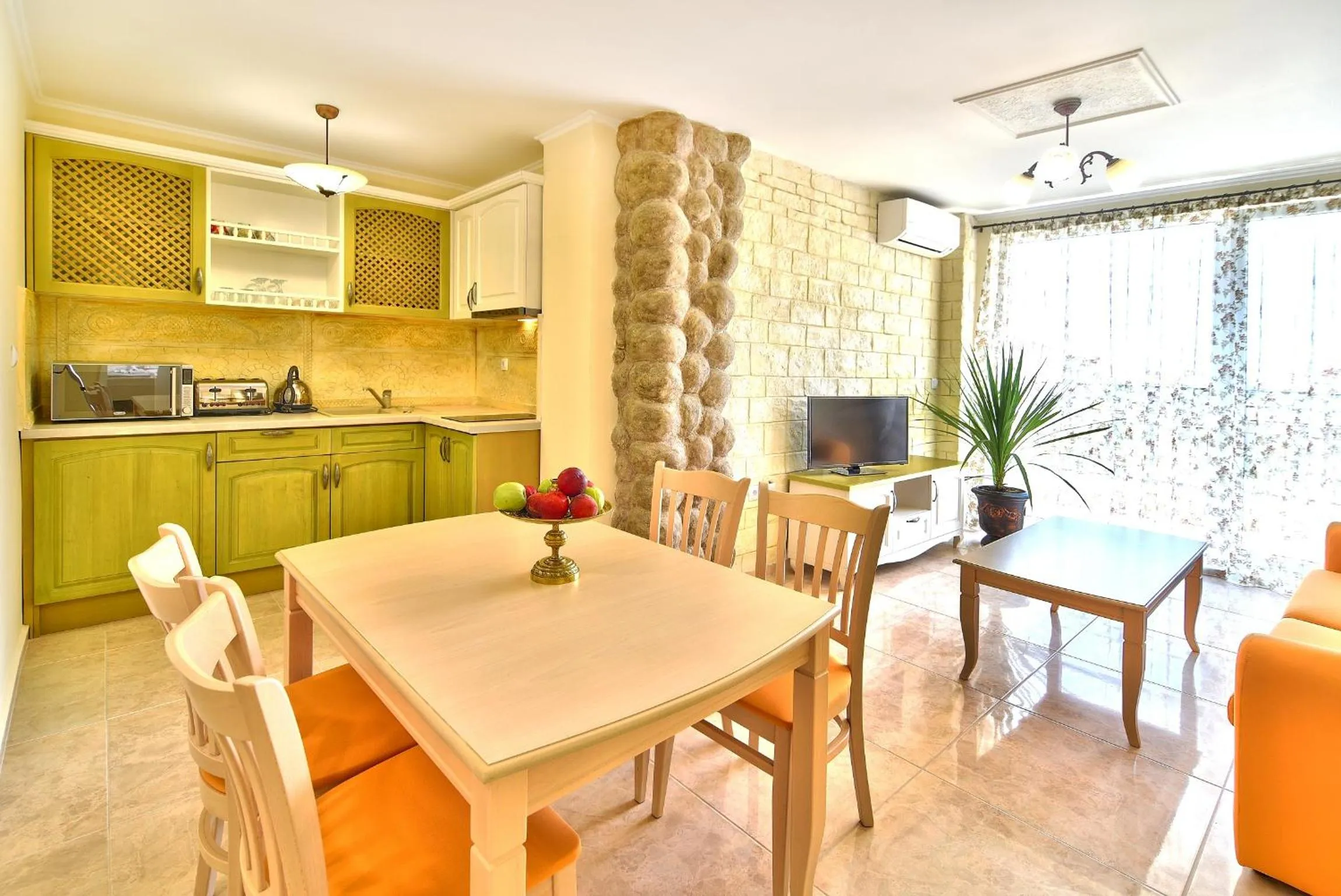 Kitchen or kitchenette in Sirena Palace Family Hotel