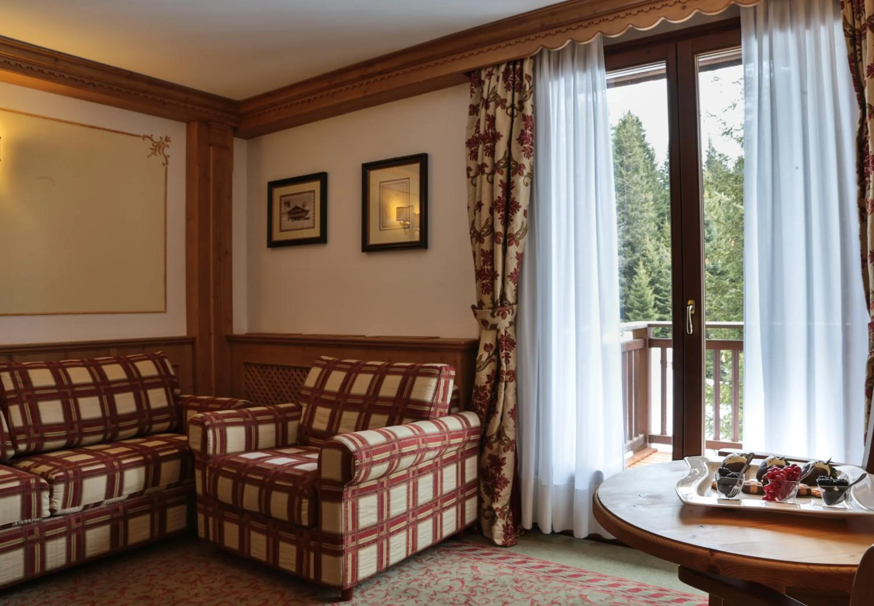 Living room in TH Madonna di Campiglio | Golf Hotel
