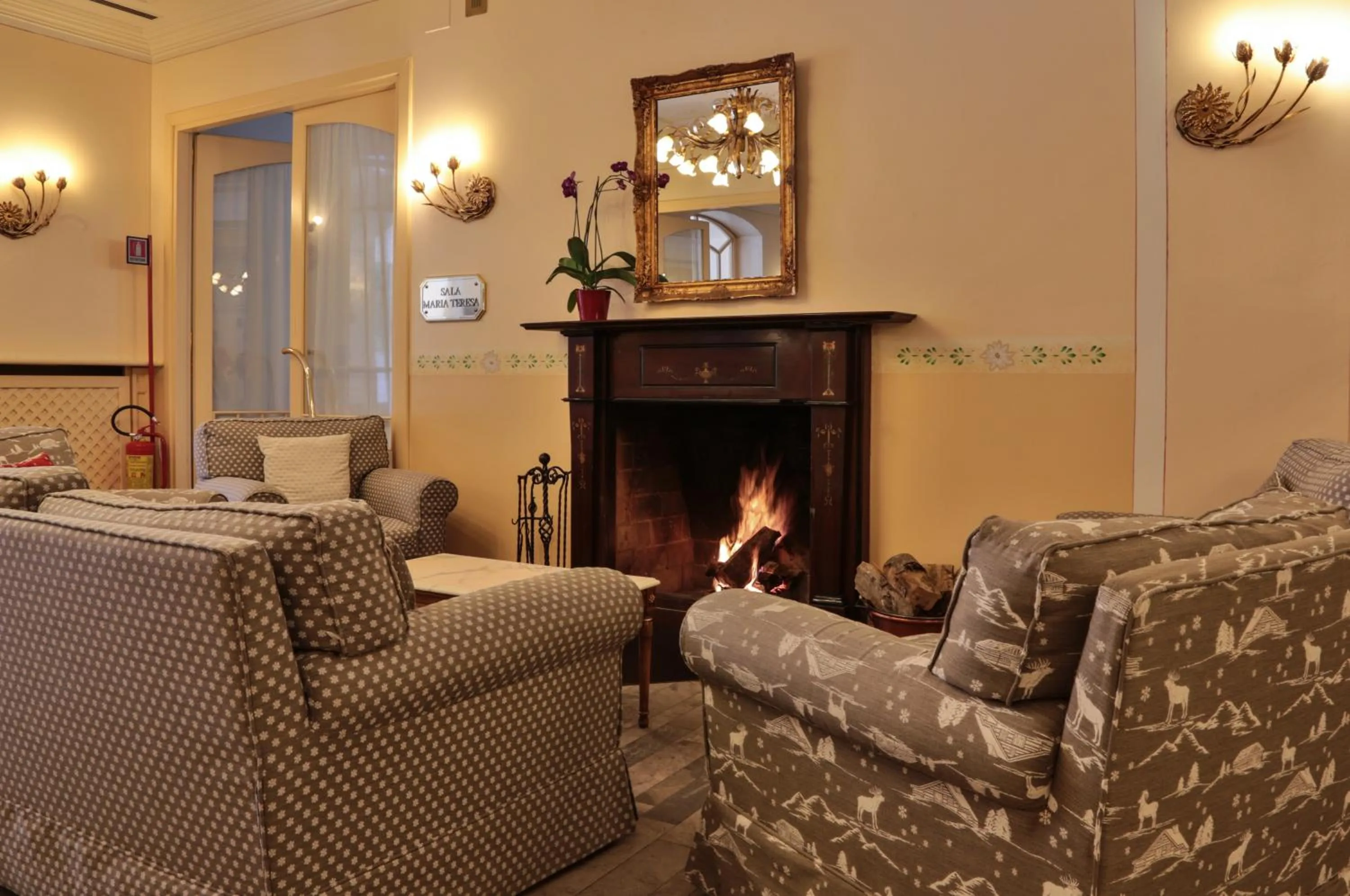 Living room in TH Madonna di Campiglio | Golf Hotel