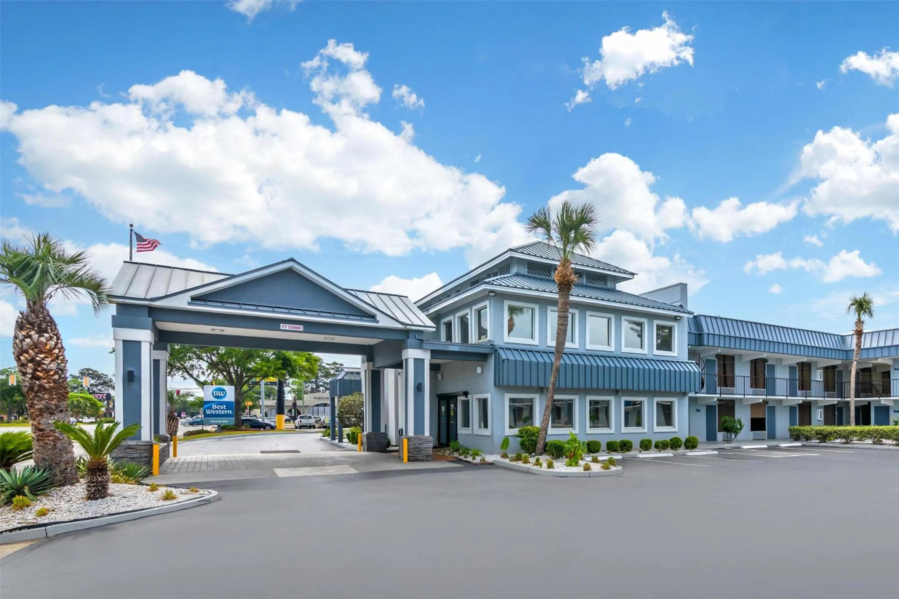 Property building in Best Western Central Inn