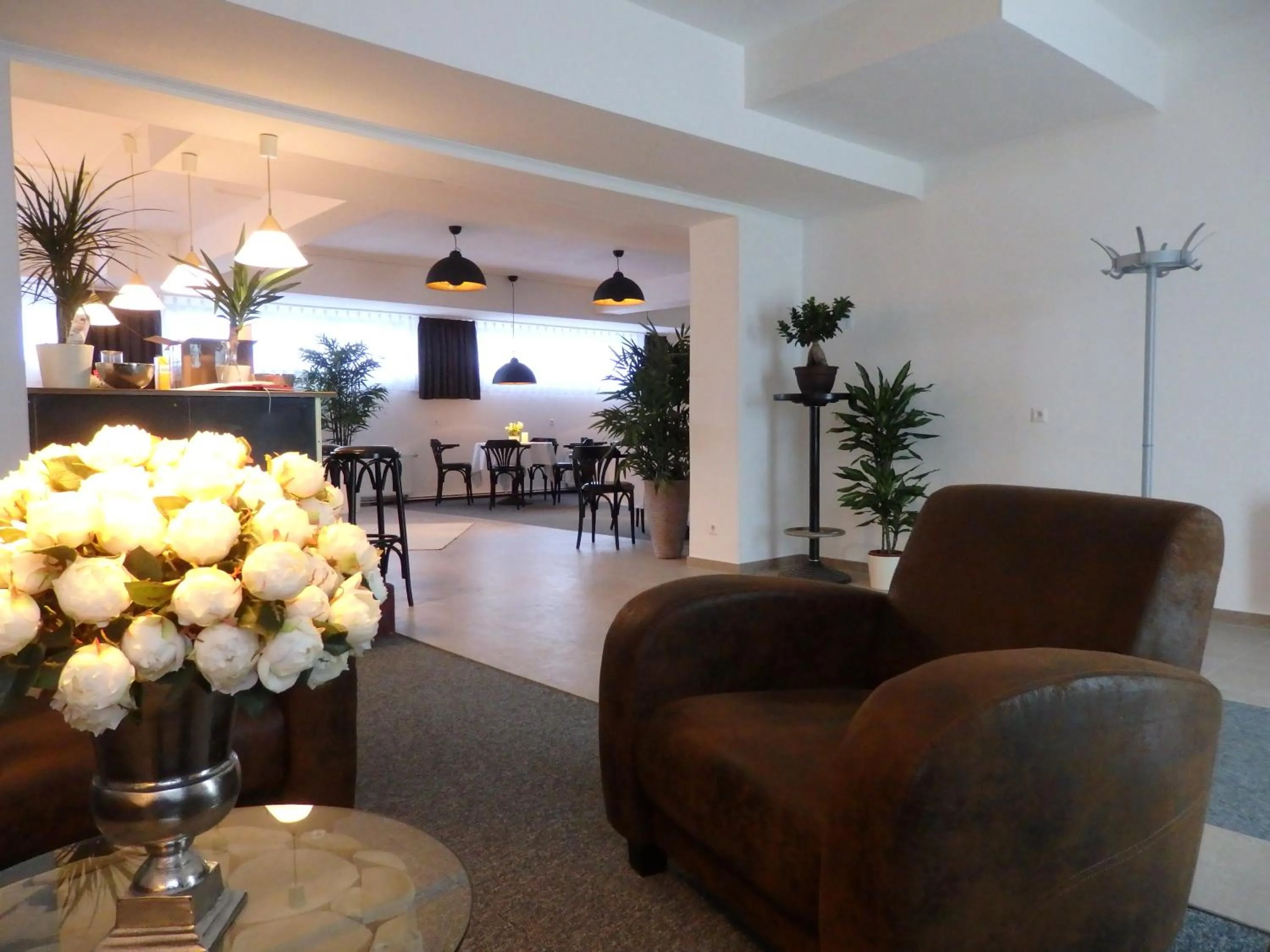 Lobby or reception in Zur Saale