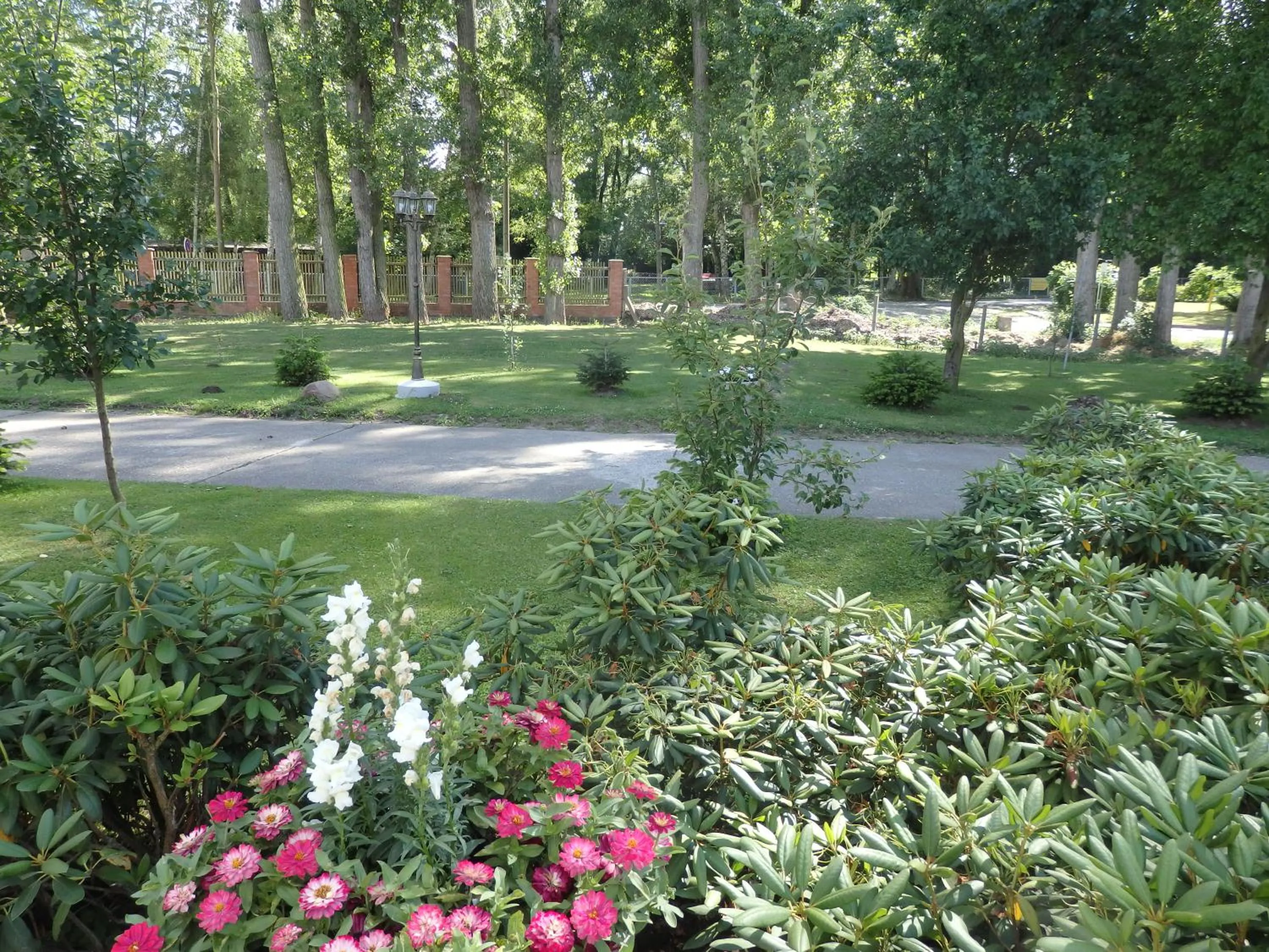 Garden view in Zur Saale