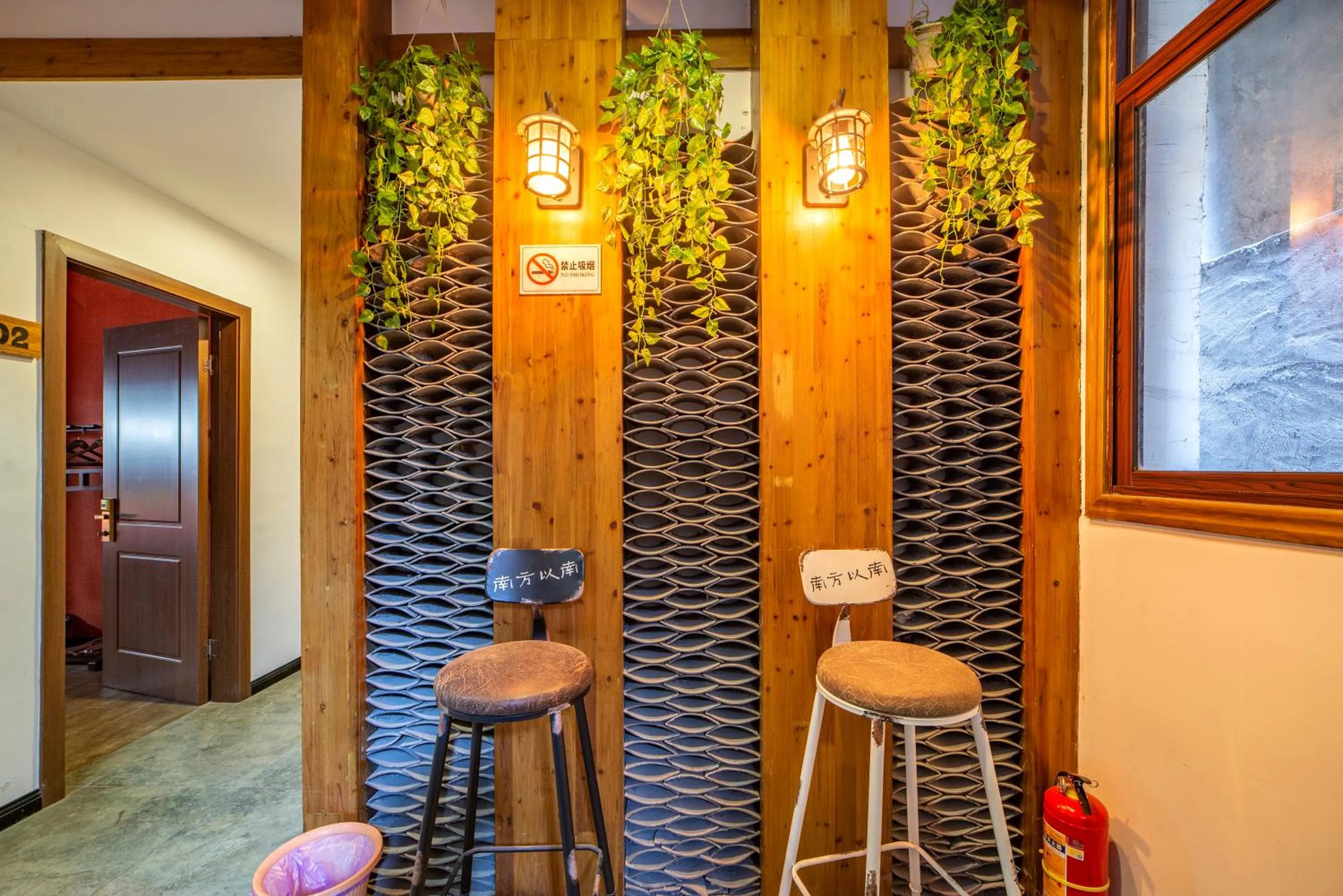 Seating area in Zhangjiajie Highlights Guesthouse