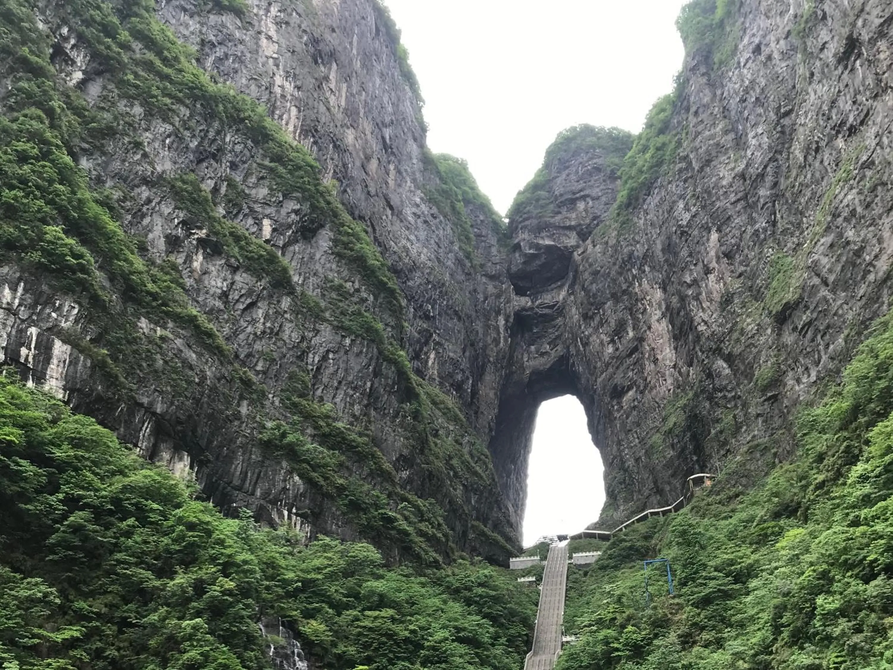 Natural landscape in Zhangjiajie Highlights Guesthouse