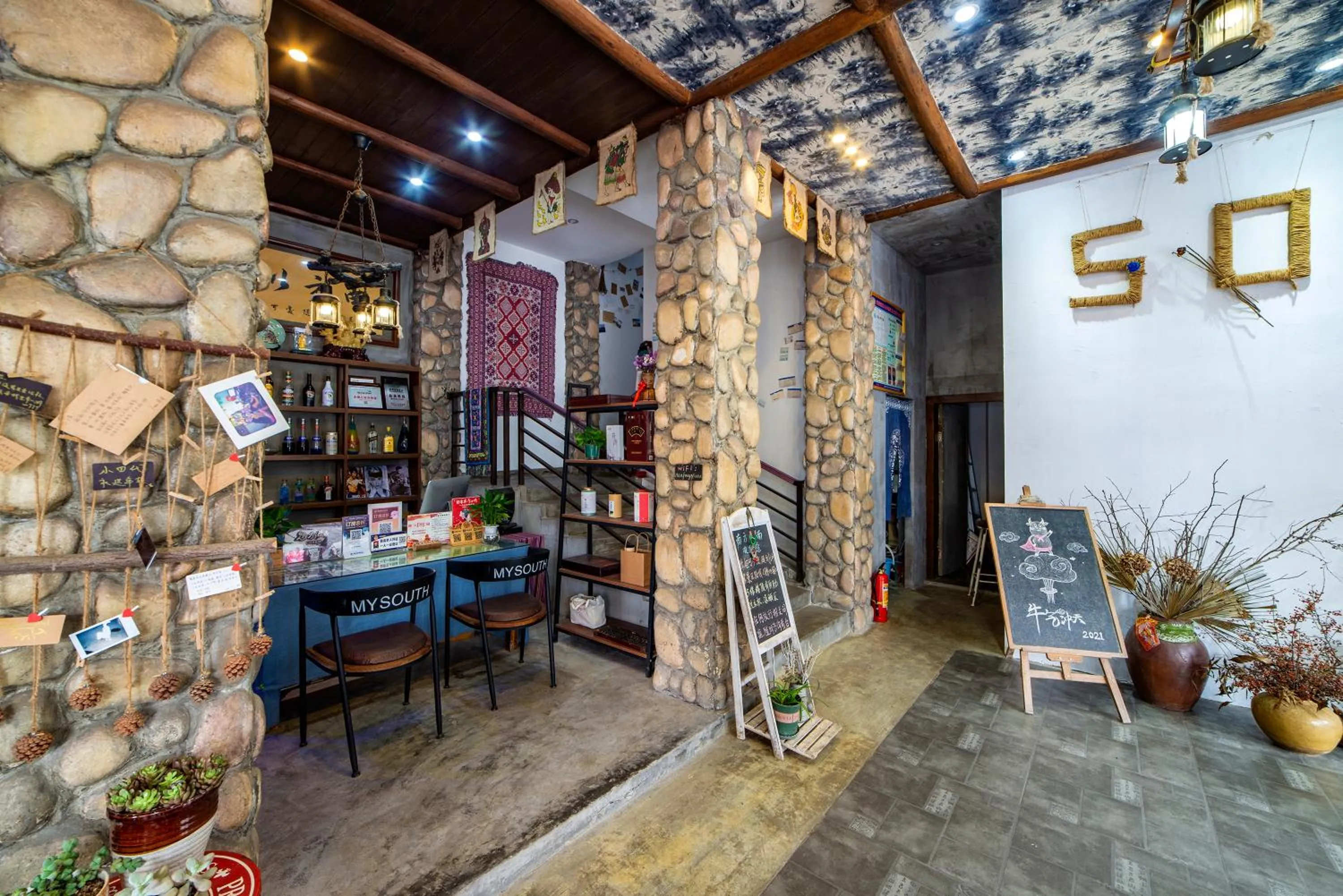 Lobby or reception in Zhangjiajie Highlights Guesthouse