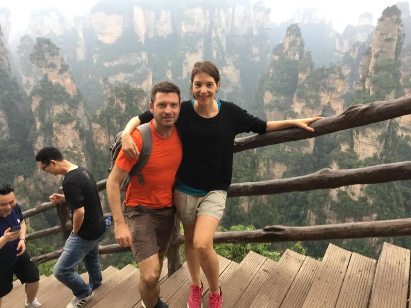 People in Zhangjiajie Highlights Guesthouse