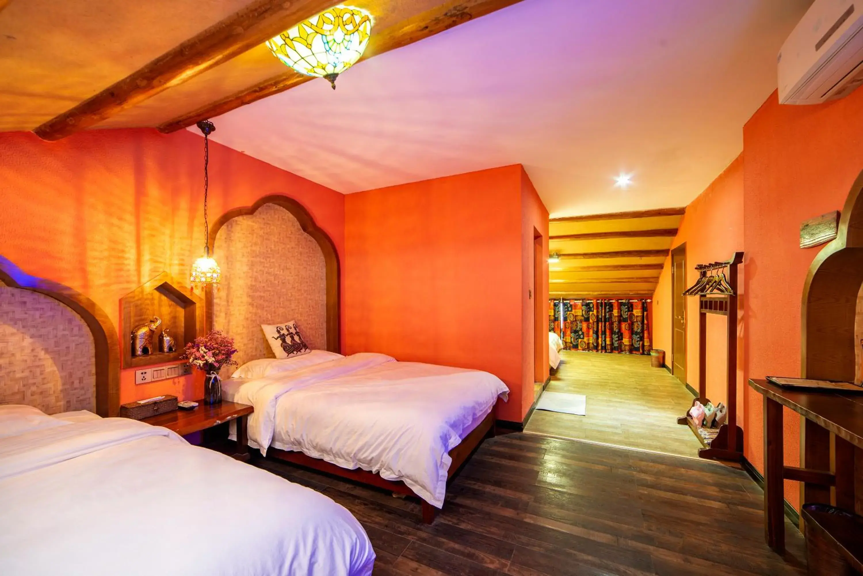 Triple Room in Zhangjiajie Highlights Guesthouse Triple Room in Zhangjiajie Highlights Guesthouse