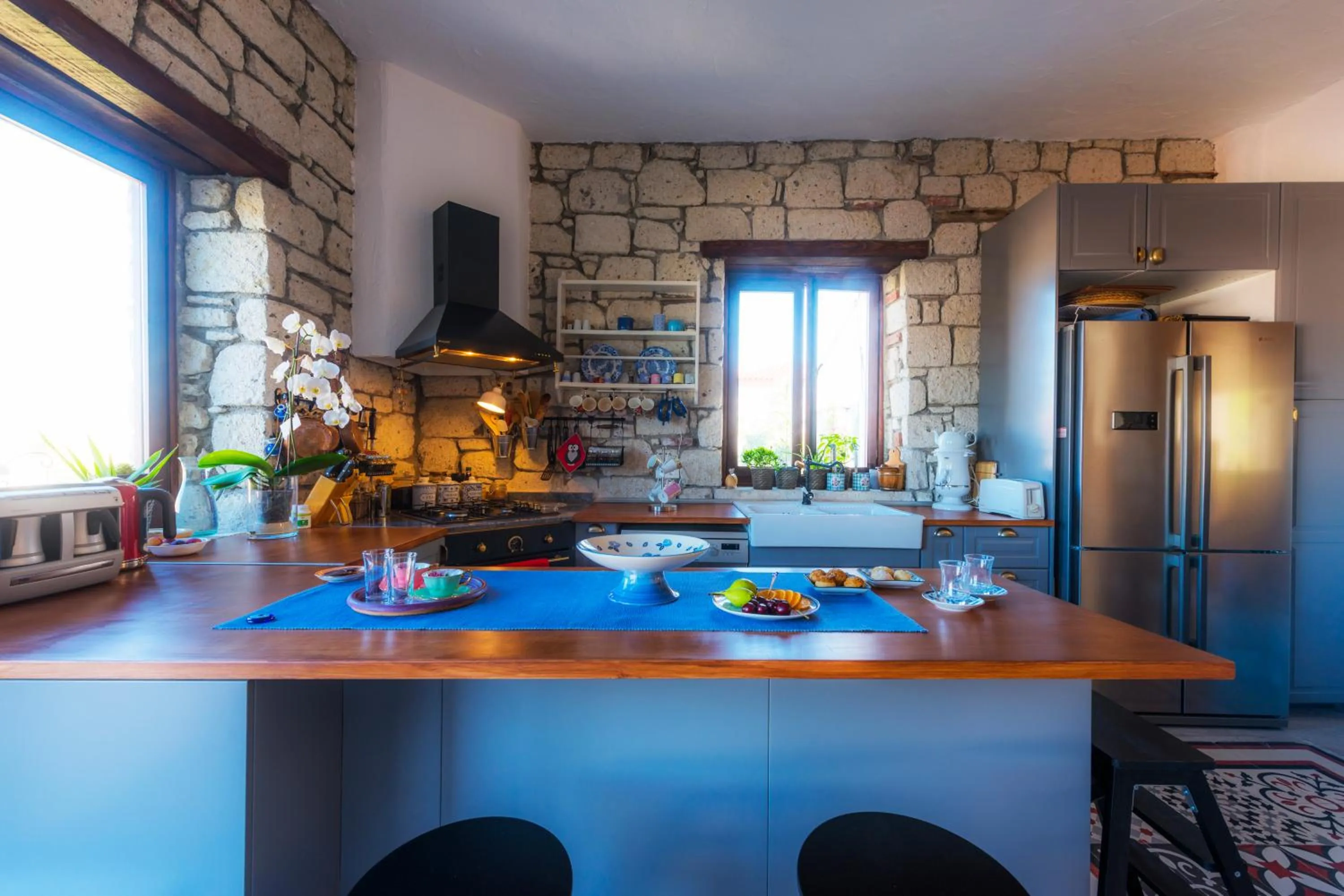 Kitchen or kitchenette in Jakamar Alacati