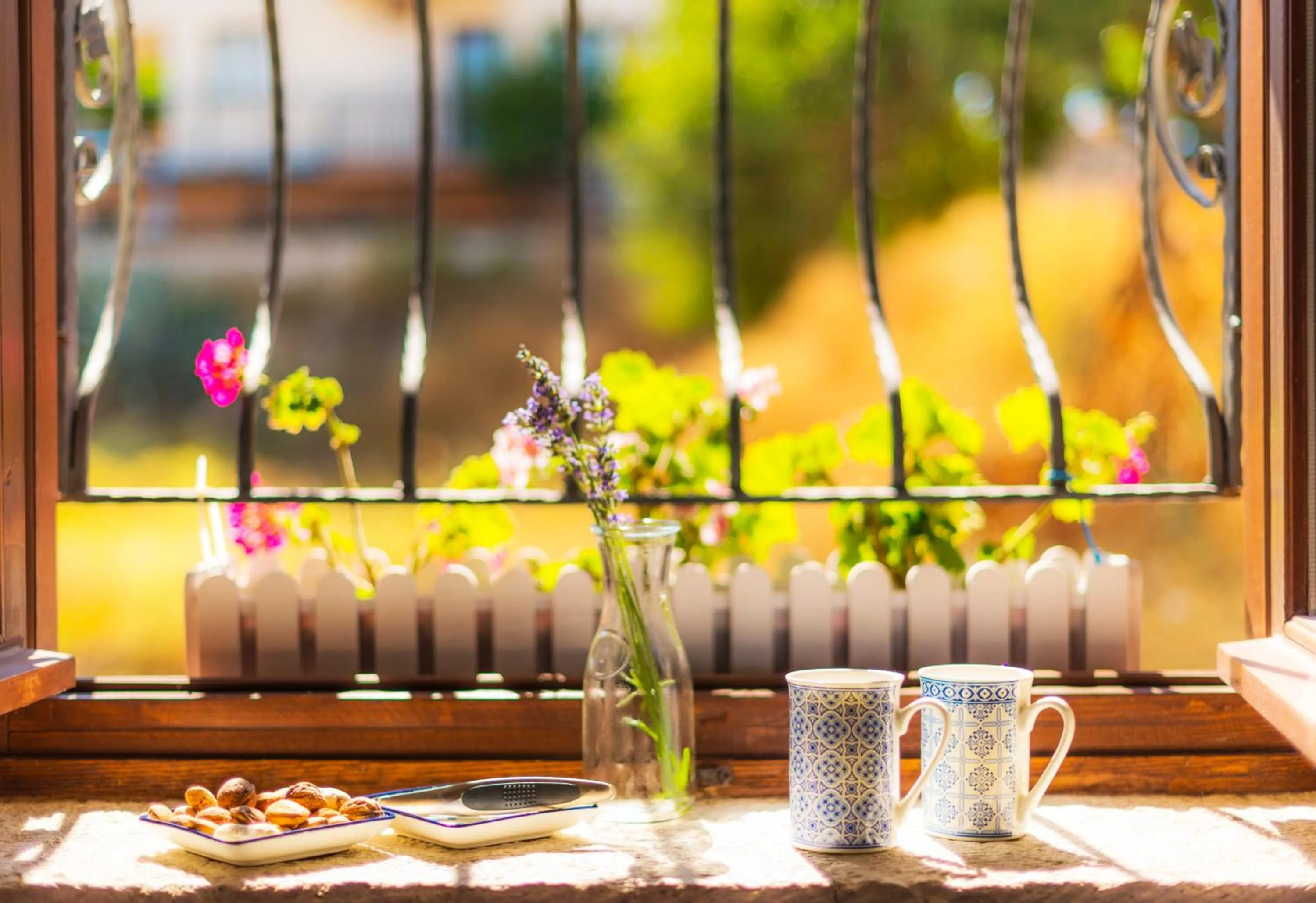 Garden view in Jakamar Alacati