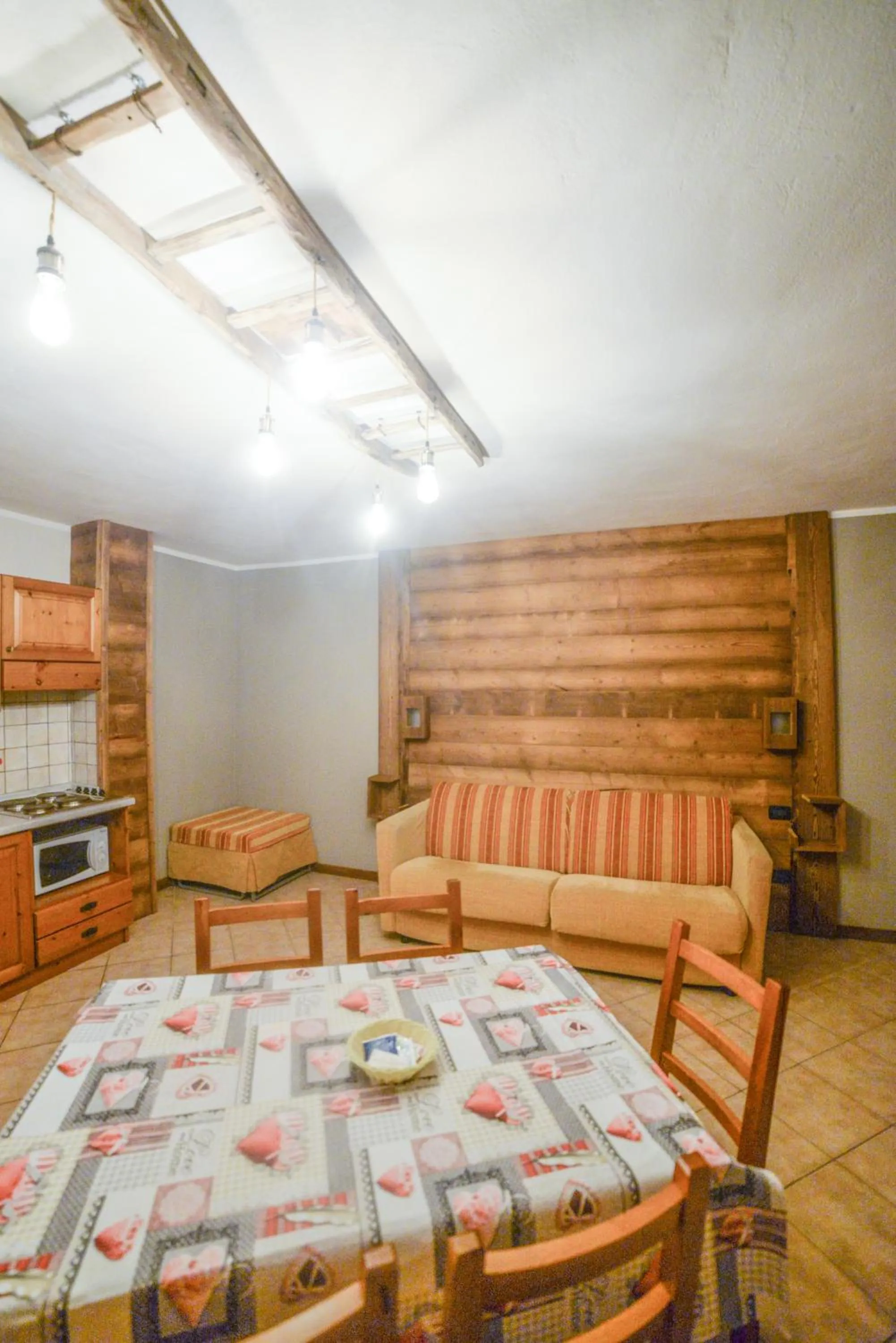 Living room in Chalet Della Guida