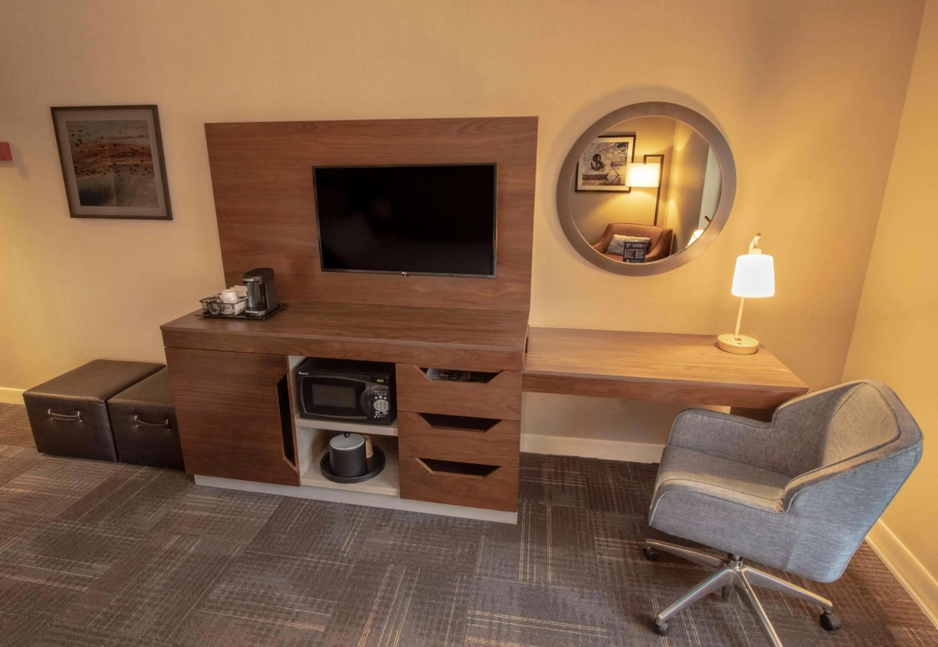 Bedroom in Hampton Inn & Suites Chesapeake-Battlefield Boulevard