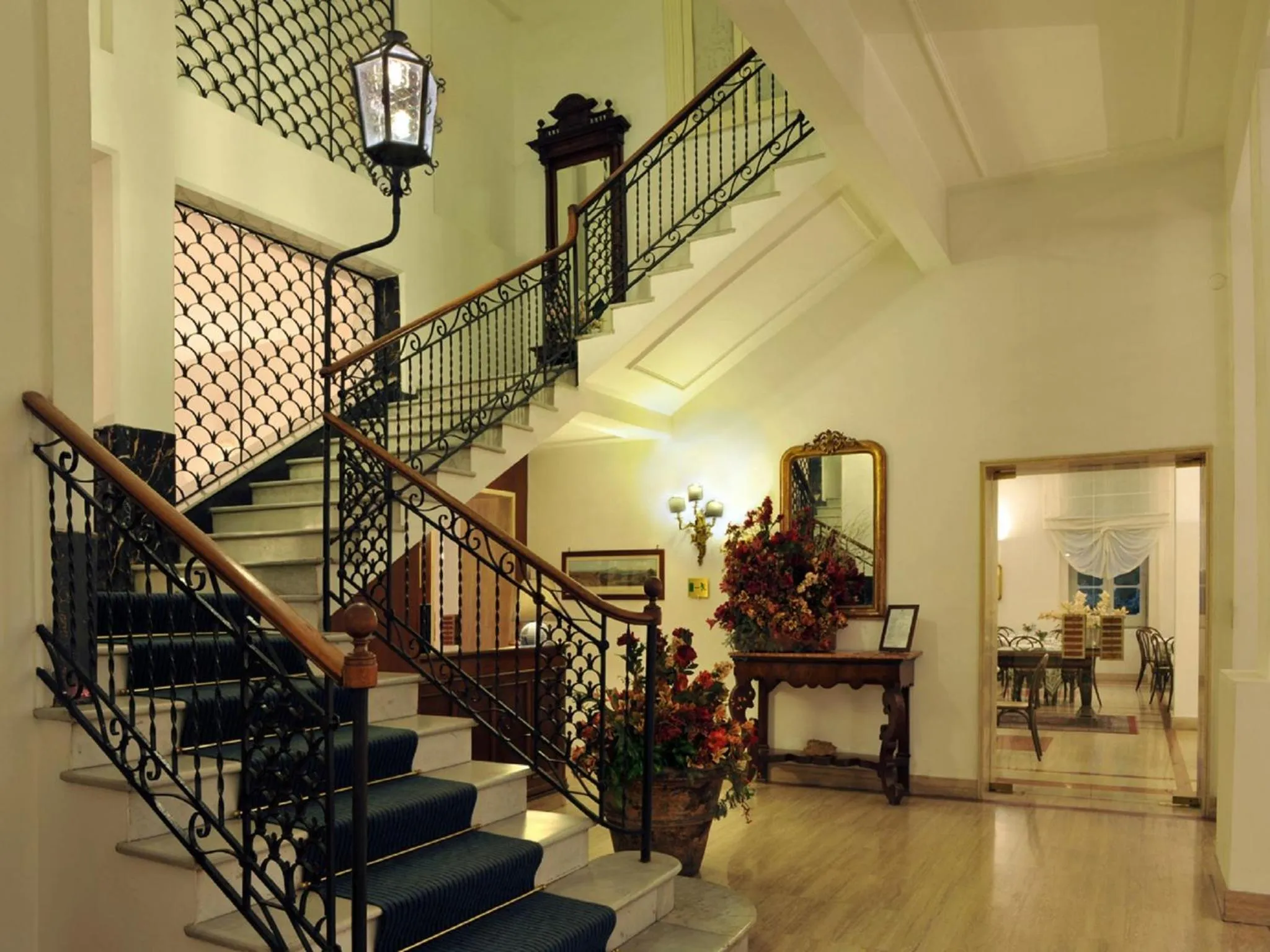 Lobby or reception in Hotel Victoria Maiorino