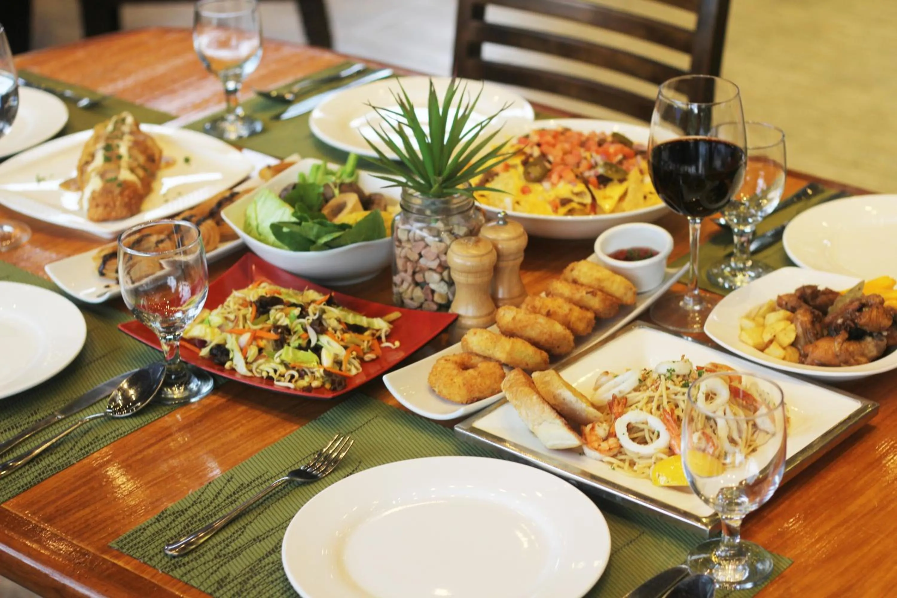 Food and drinks in Batangas Country Club