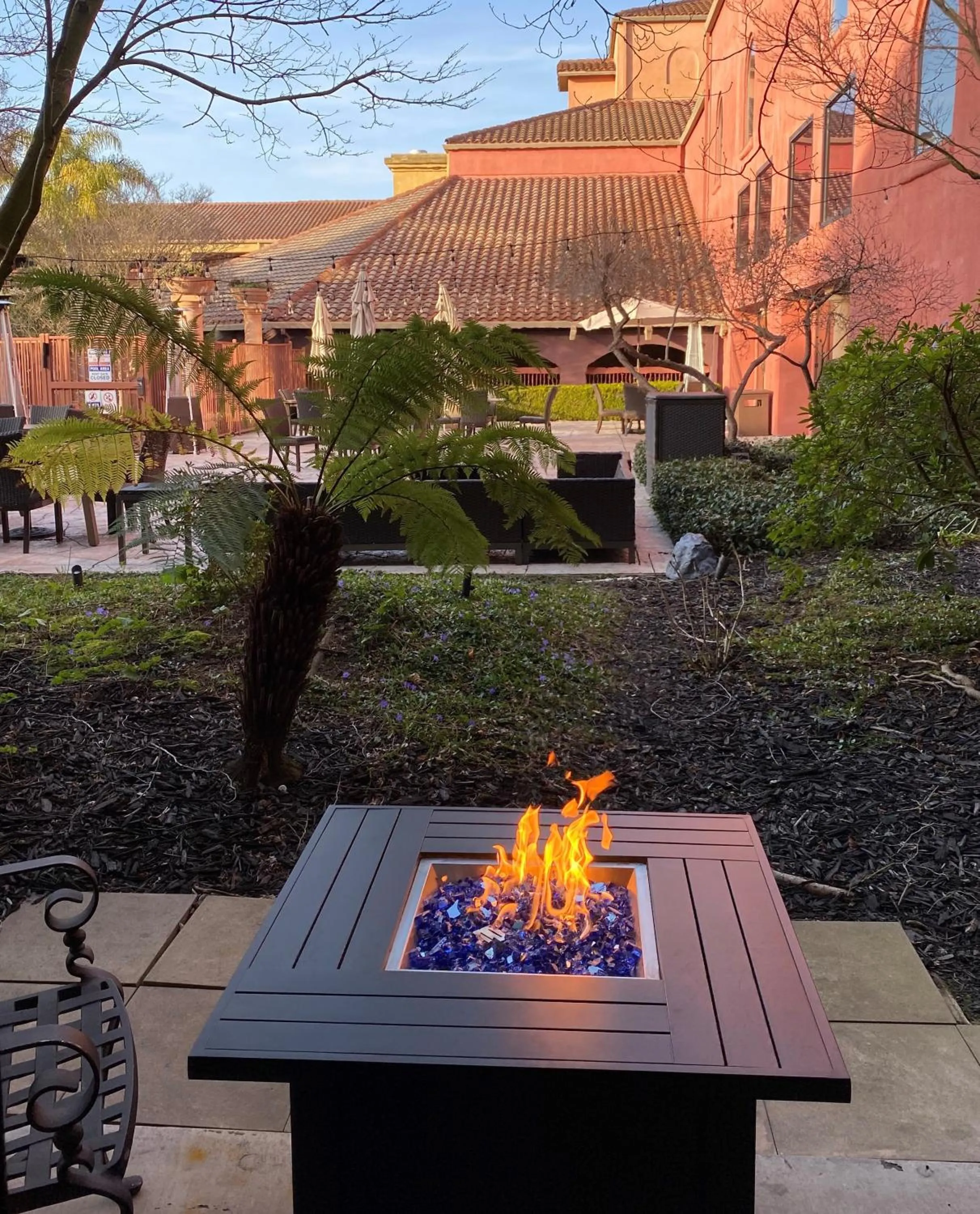 Patio in DoubleTree by Hilton Sonoma Wine Country