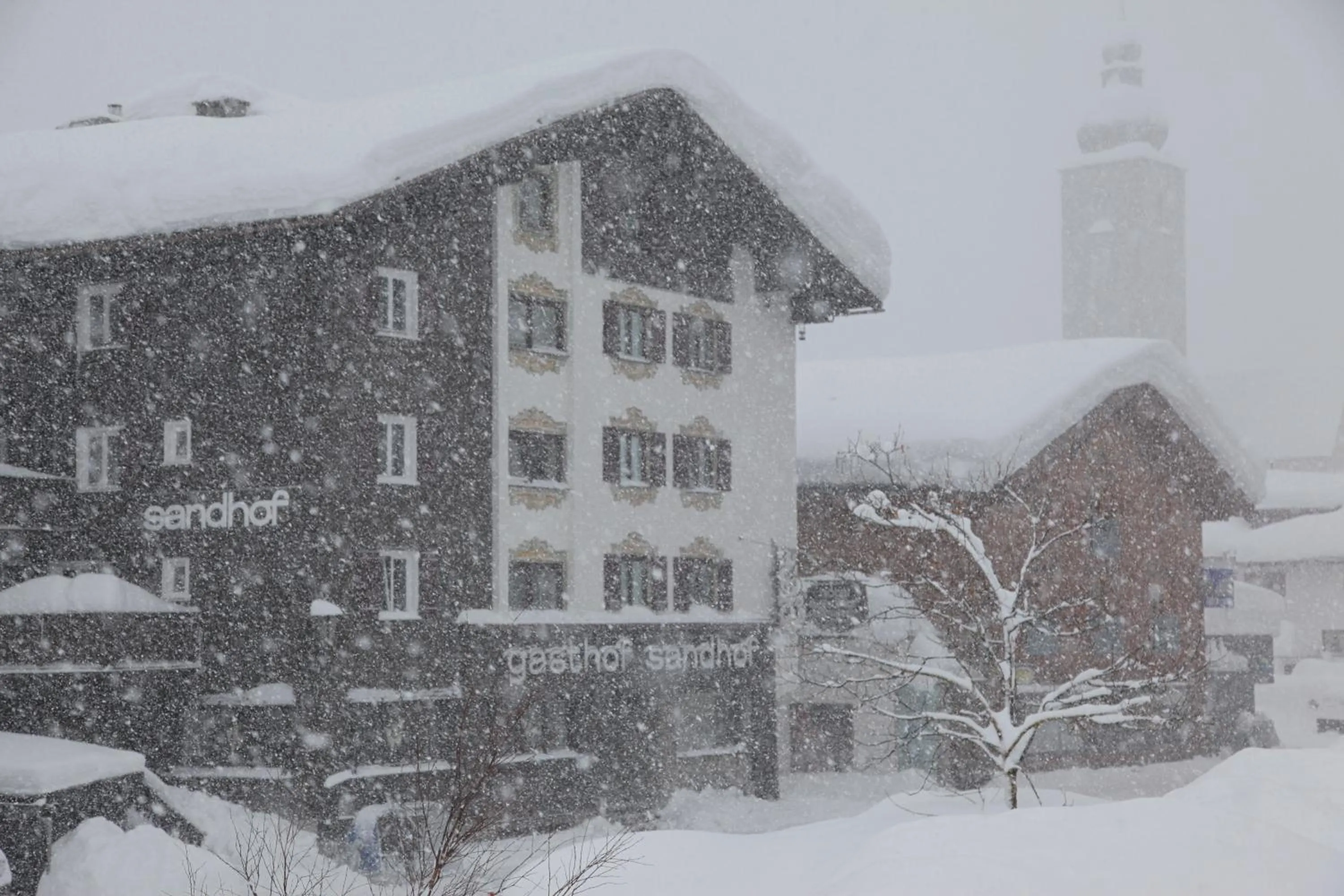 Facade/entrance in Hotel Sandhof
