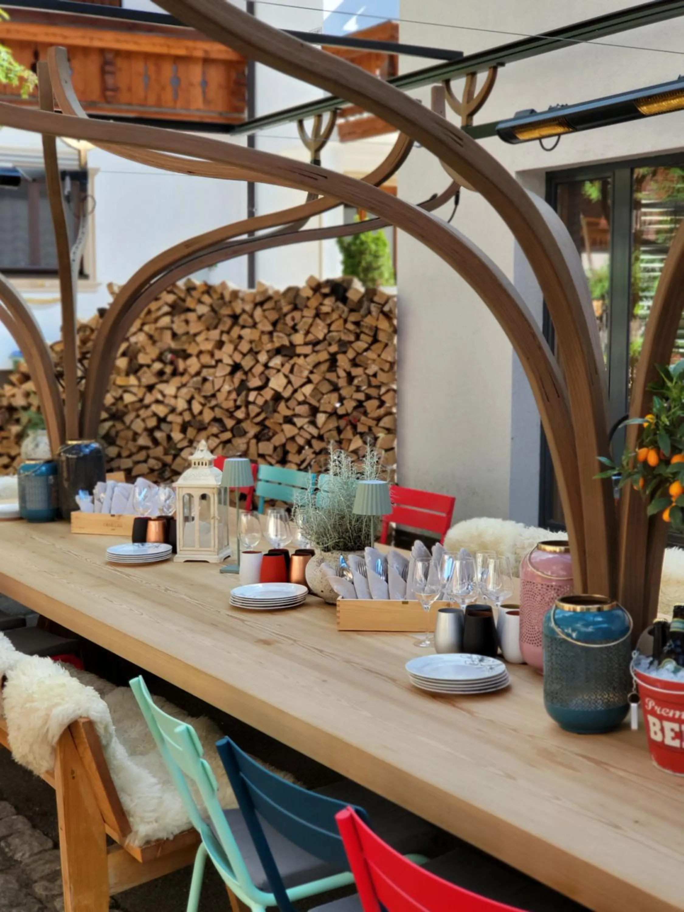 Balcony/Terrace in Hotel Sandhof