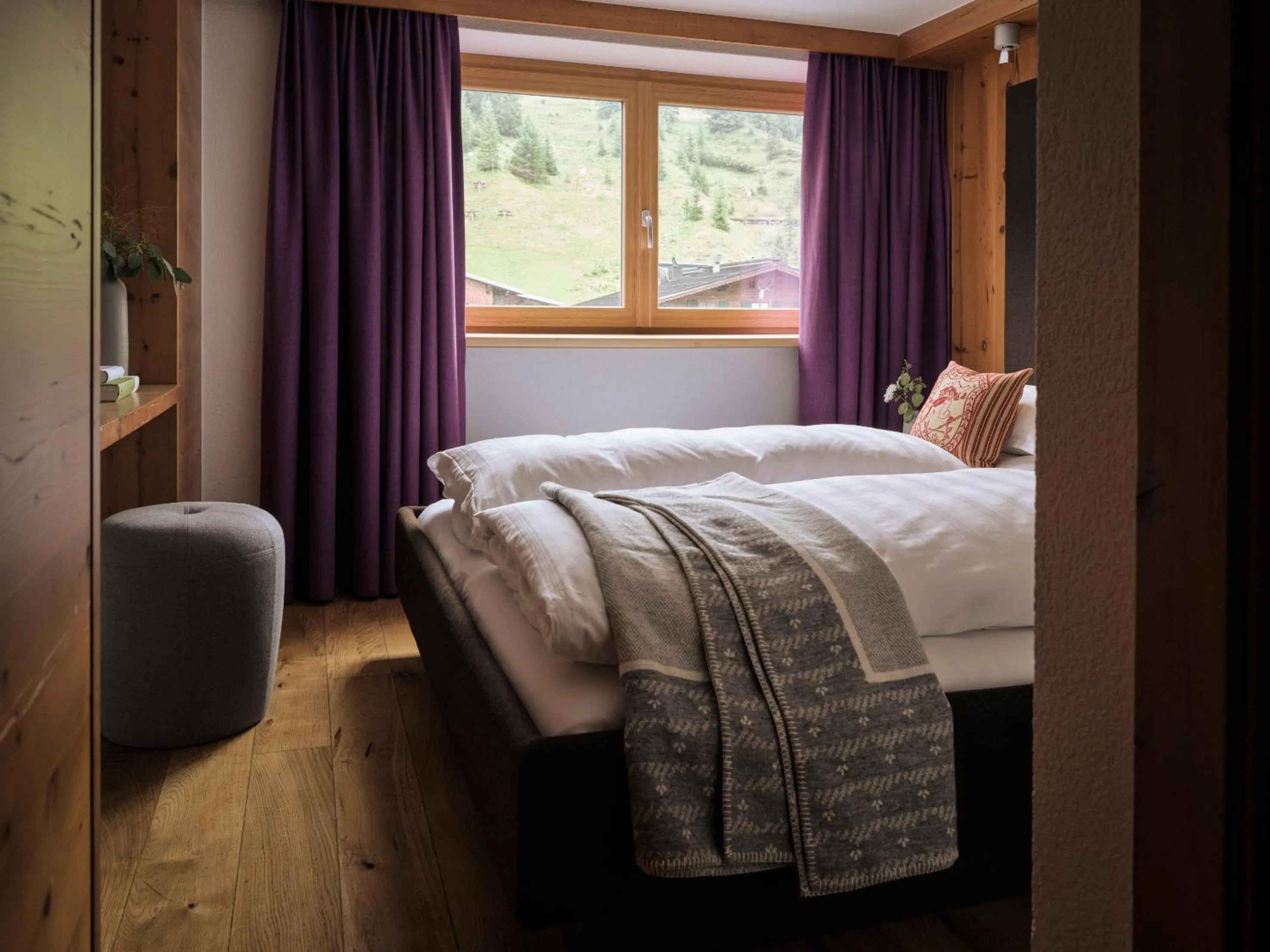 Bed in Hotel Sandhof