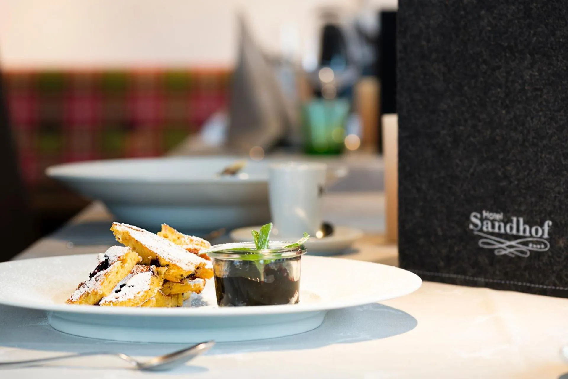 Food close-up in Hotel Sandhof