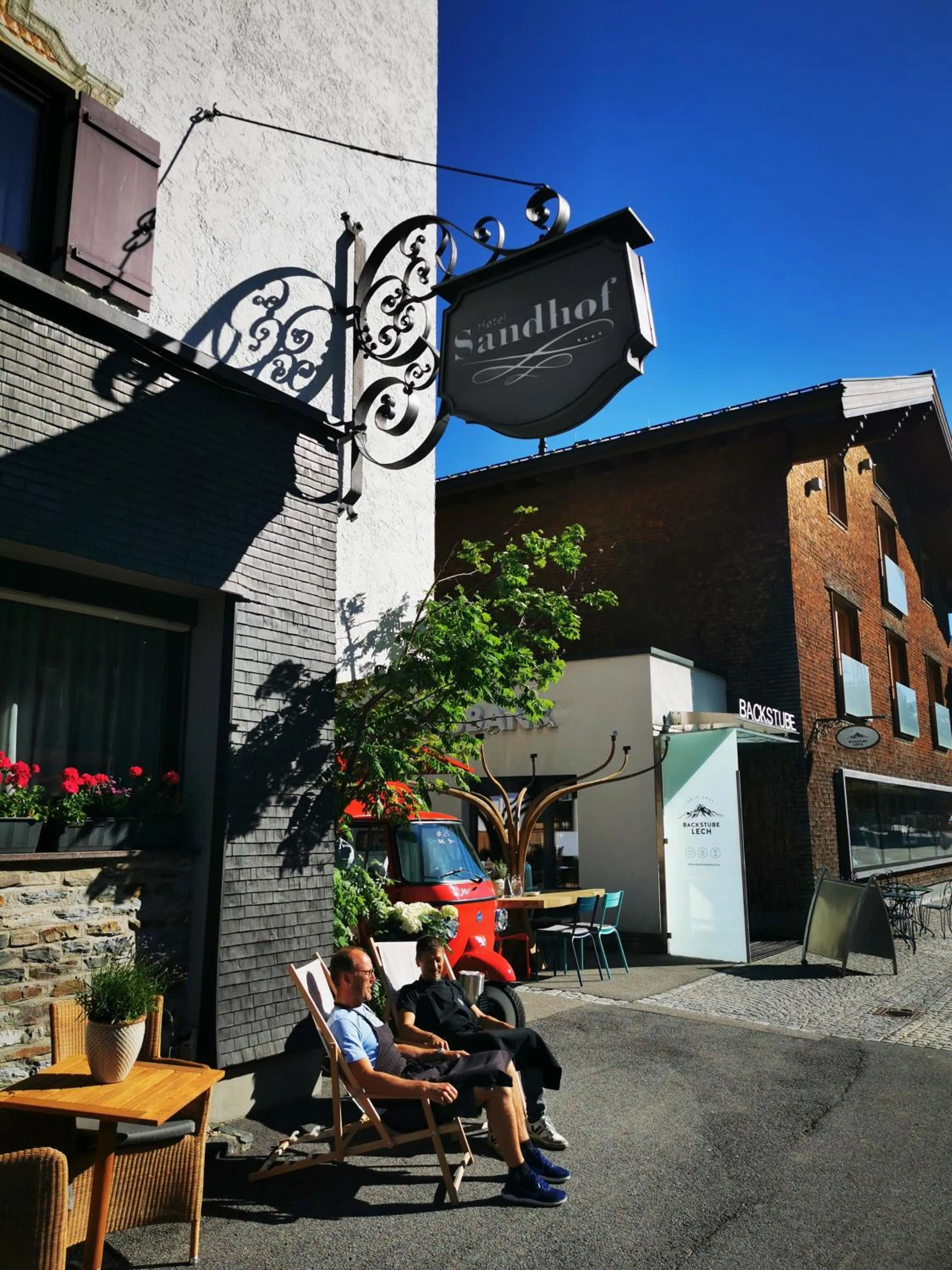 Property building in Hotel Sandhof